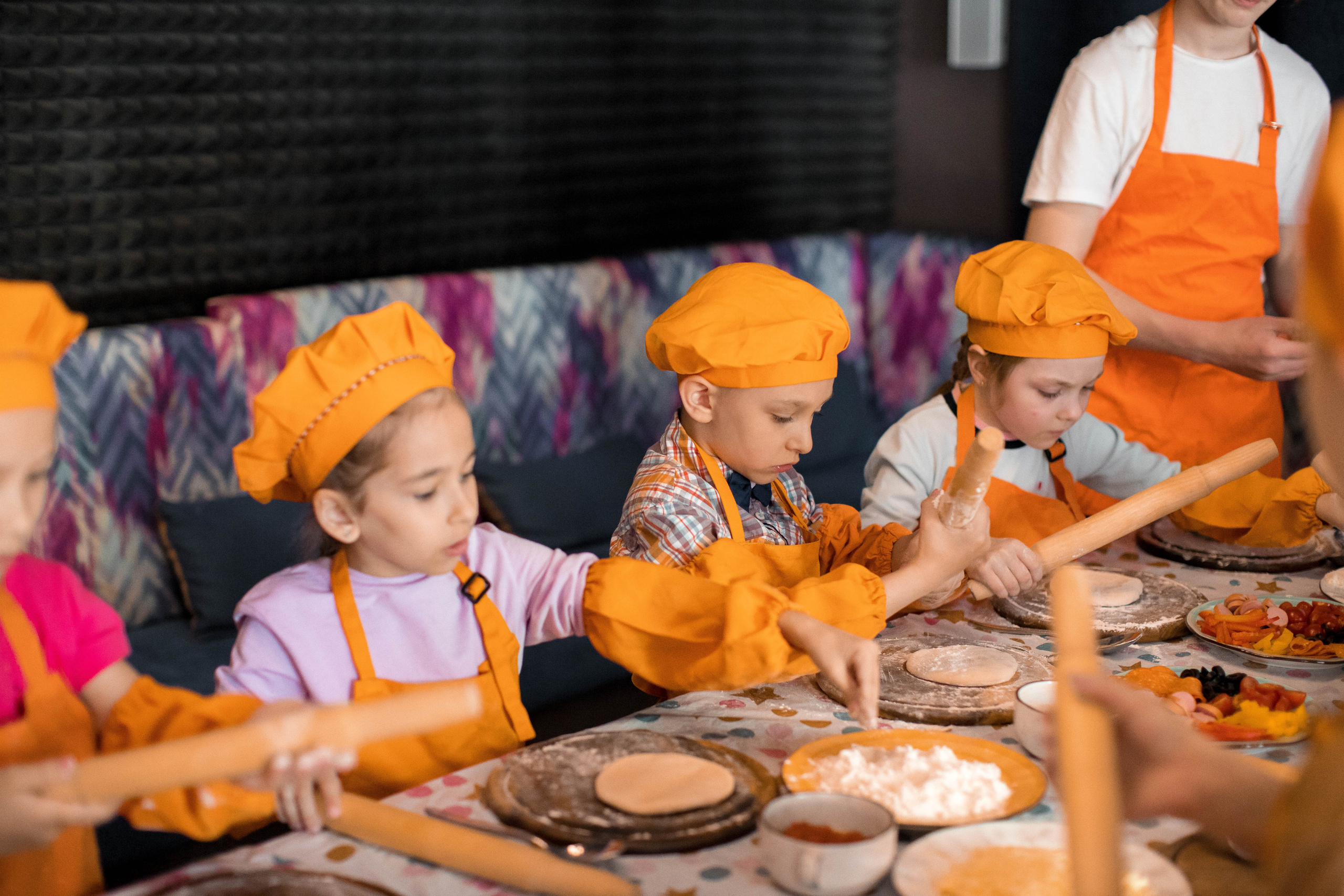 Мастер-класс по приготовлению пиццы. Фотограф — художник в Москве Васильева Юлия