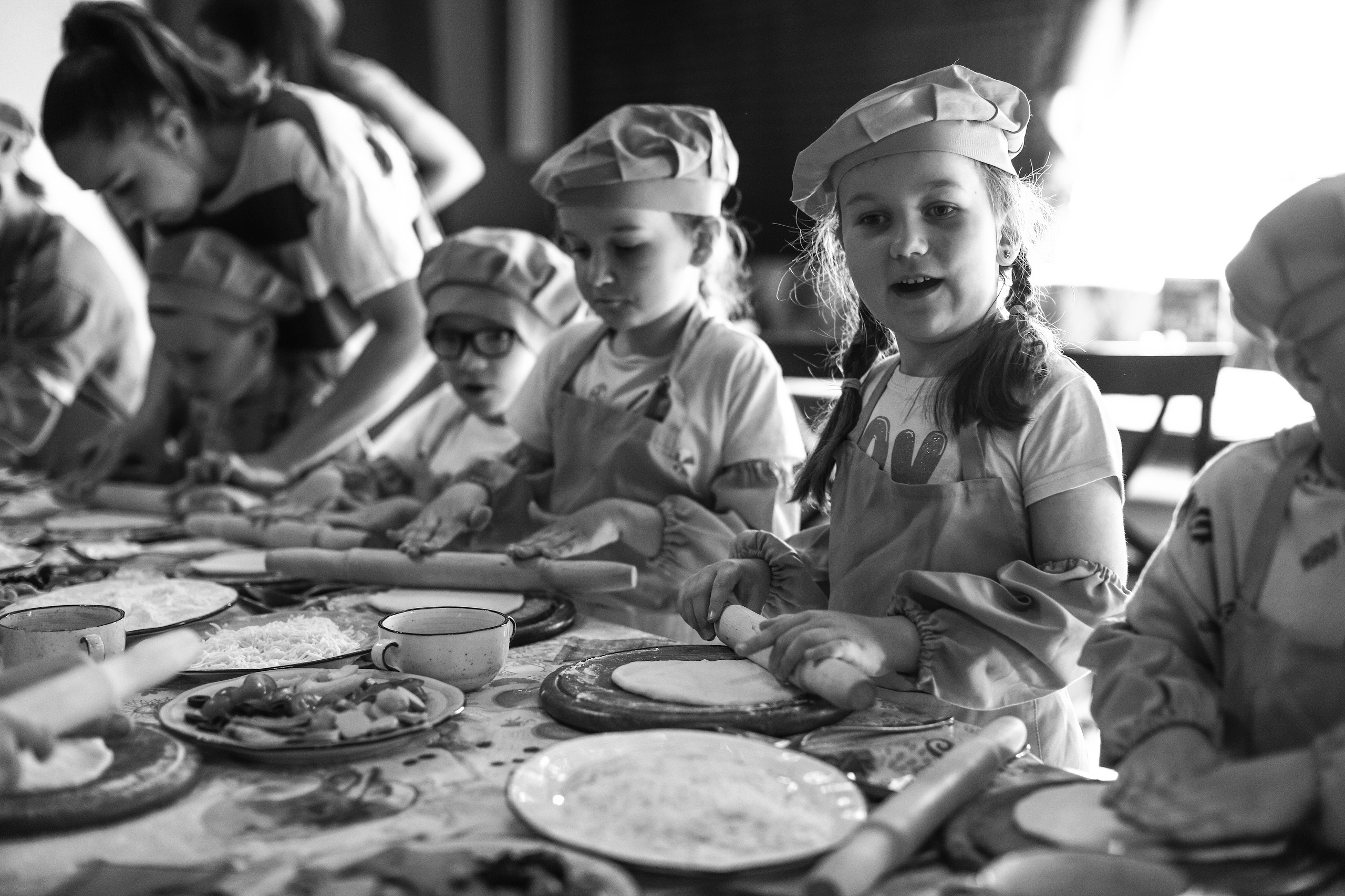 Мастер-класс по приготовлению пиццы. Фотограф — художник в Москве Васильева Юлия