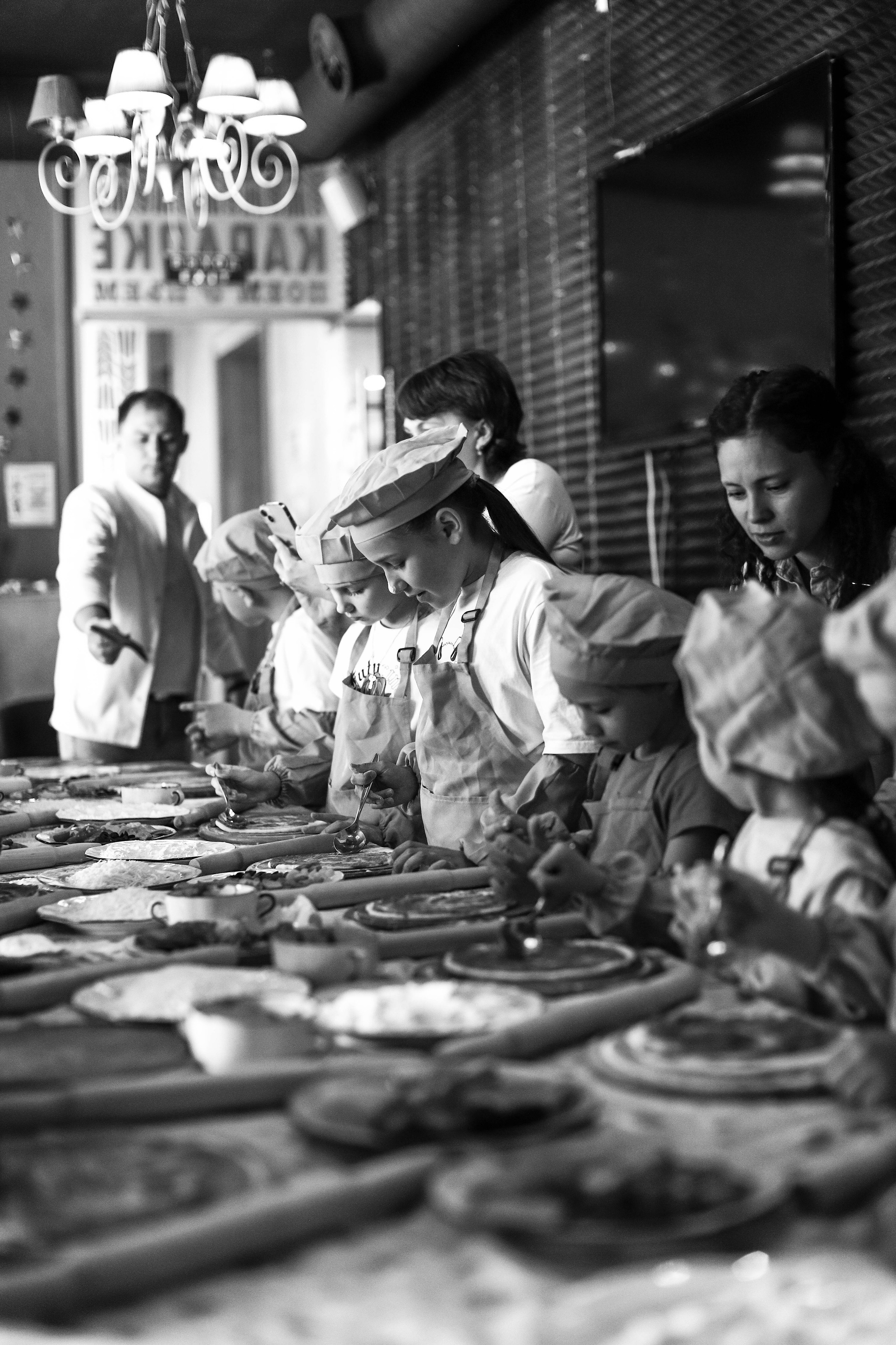 Мастер-класс по приготовлению пиццы. Фотограф — художник в Москве Васильева Юлия