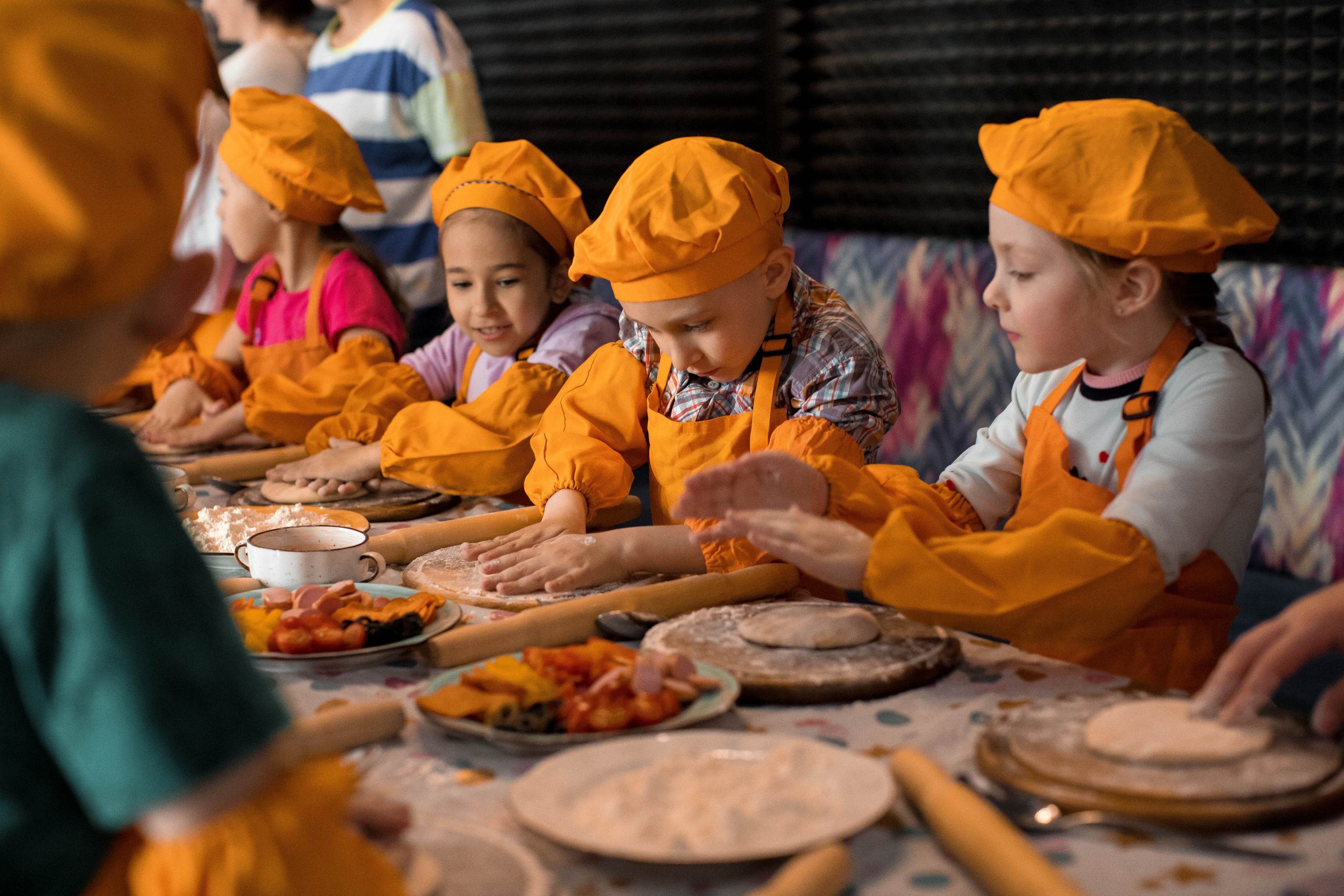 Мастер-класс по приготовлению пиццы. Фотограф — художник в Москве Васильева Юлия