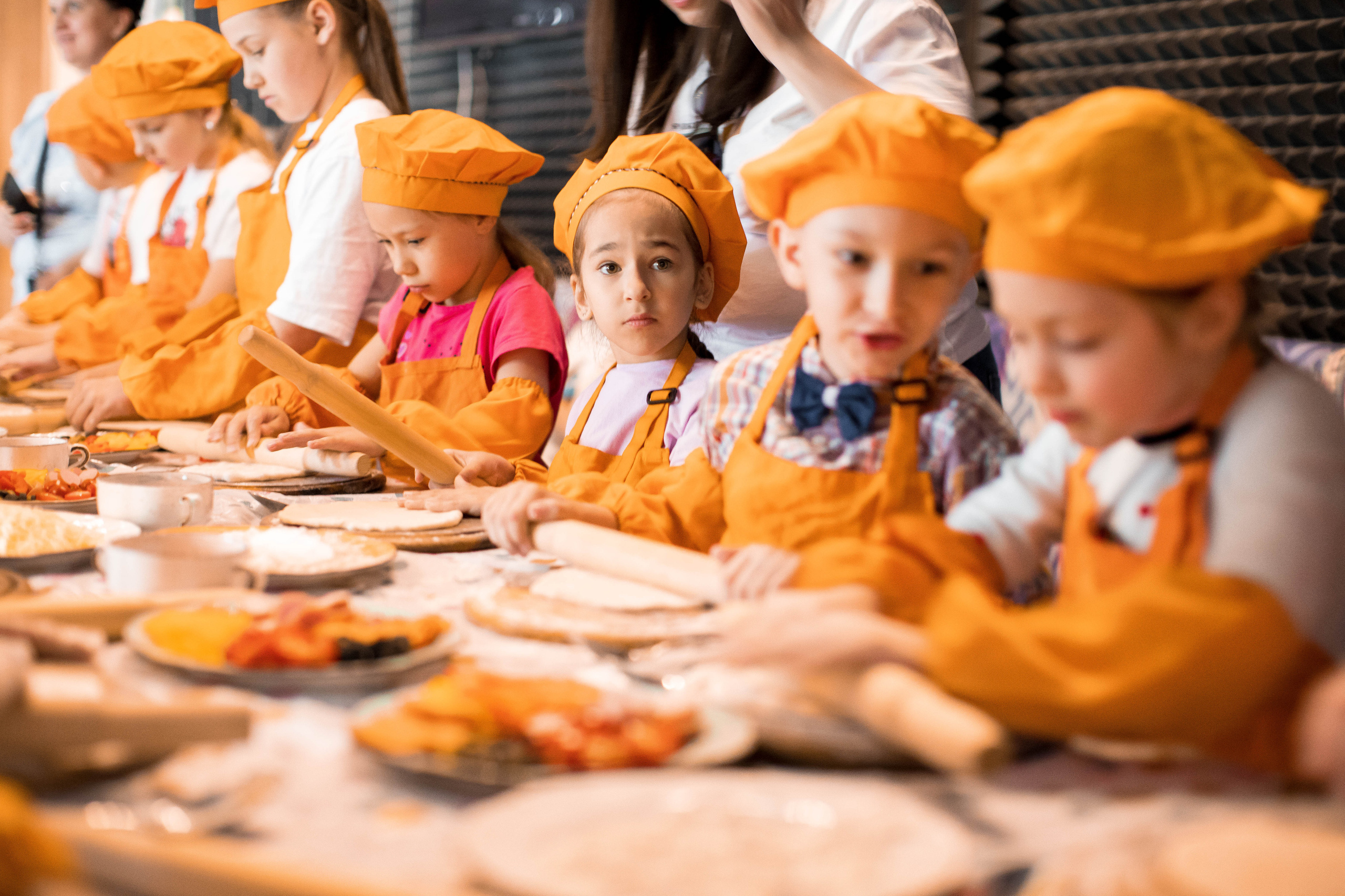 Мастер-класс по приготовлению пиццы. Фотограф — художник в Москве Васильева Юлия