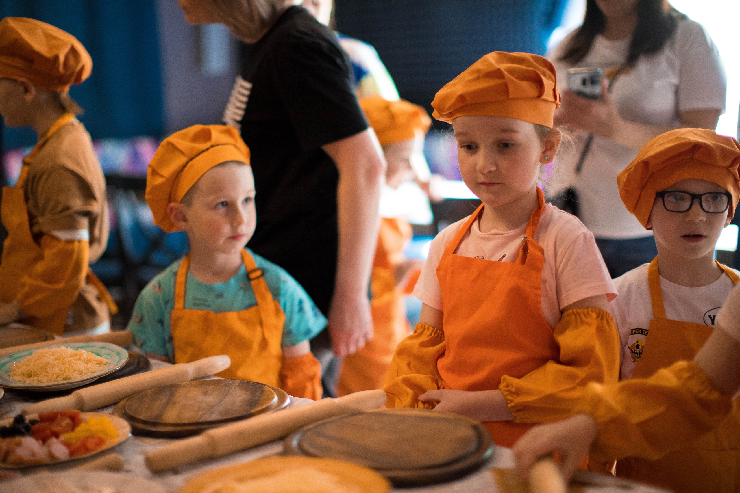 Мастер-класс по приготовлению пиццы. Фотограф — художник в Москве Васильева Юлия
