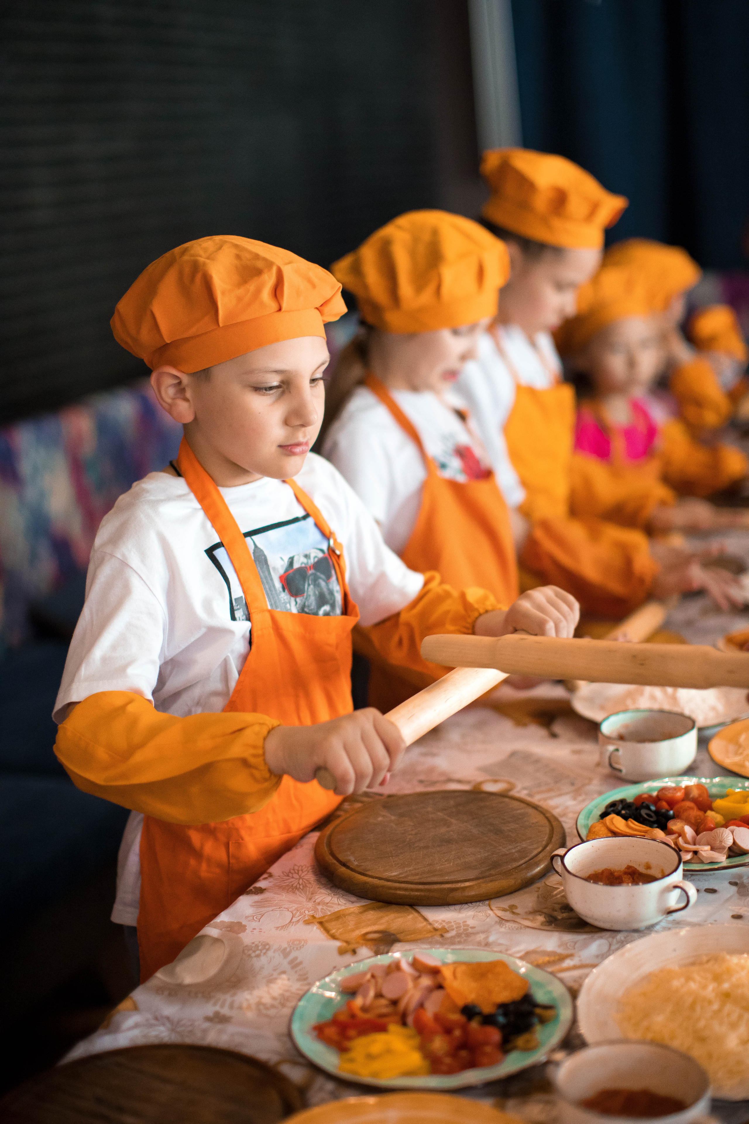 Мастер-класс по приготовлению пиццы. Фотограф — художник в Москве Васильева Юлия