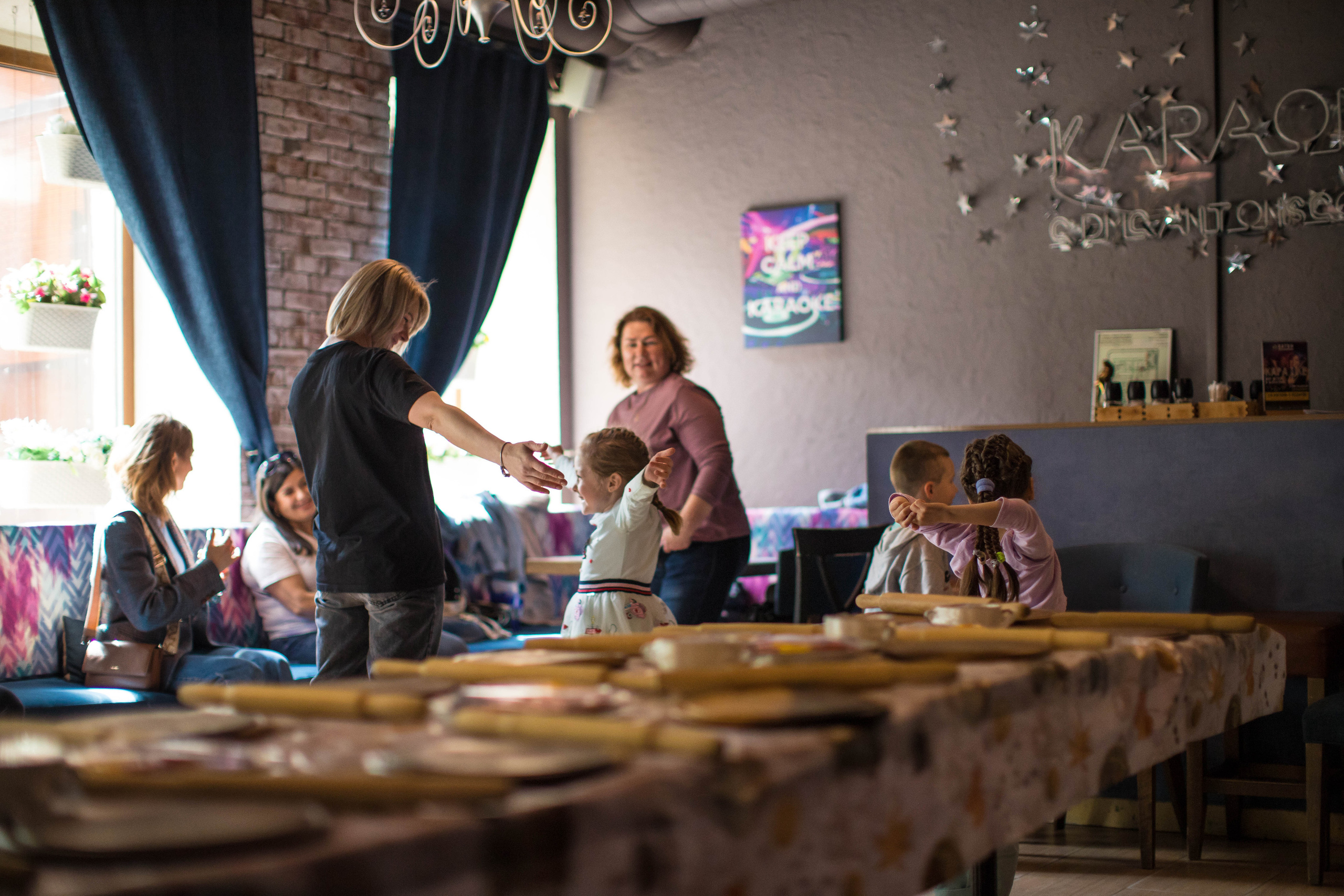 Мастер-класс по приготовлению пиццы. Фотограф — художник в Москве Васильева Юлия