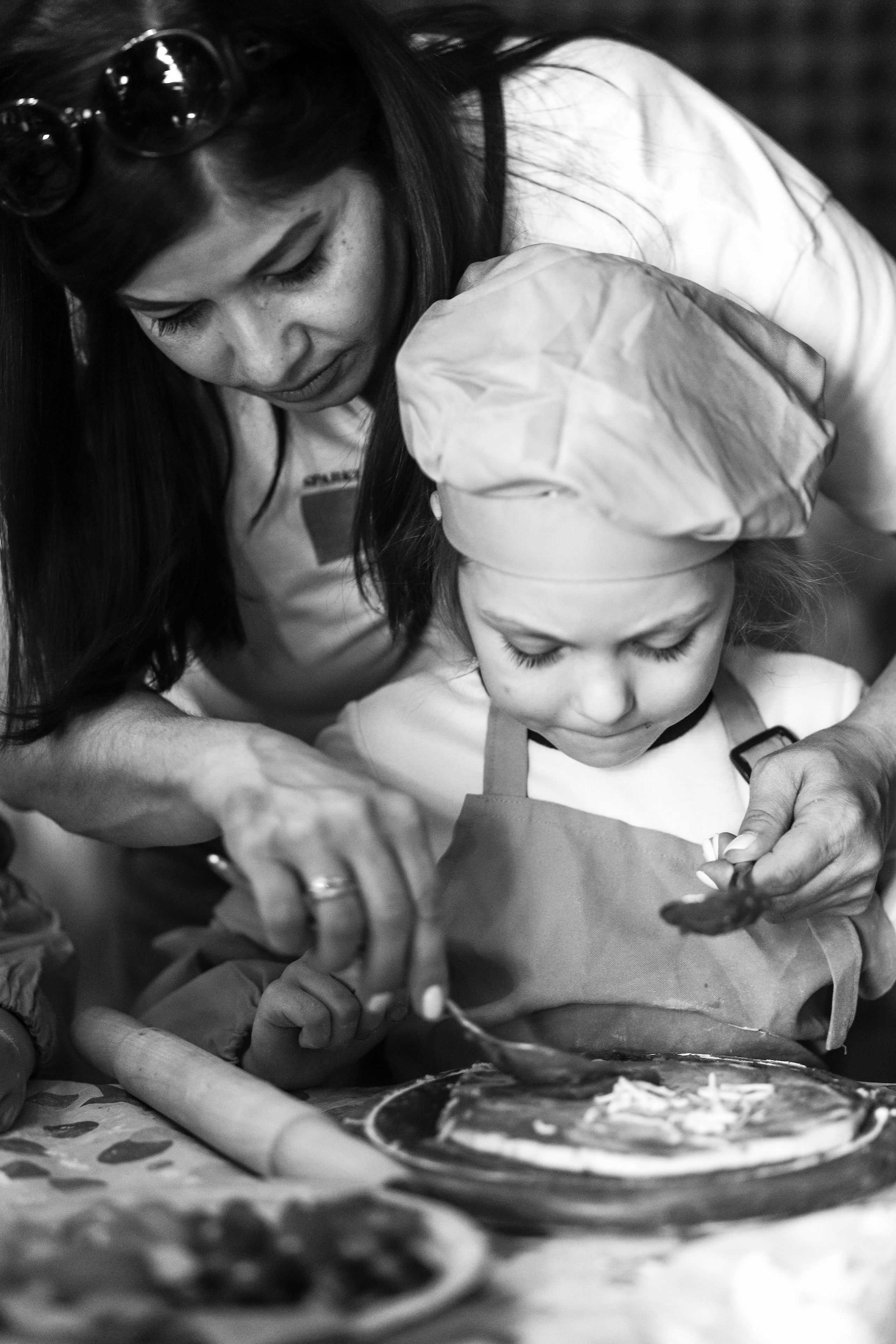 Мастер-класс по приготовлению пиццы. Фотограф — художник в Москве Васильева Юлия