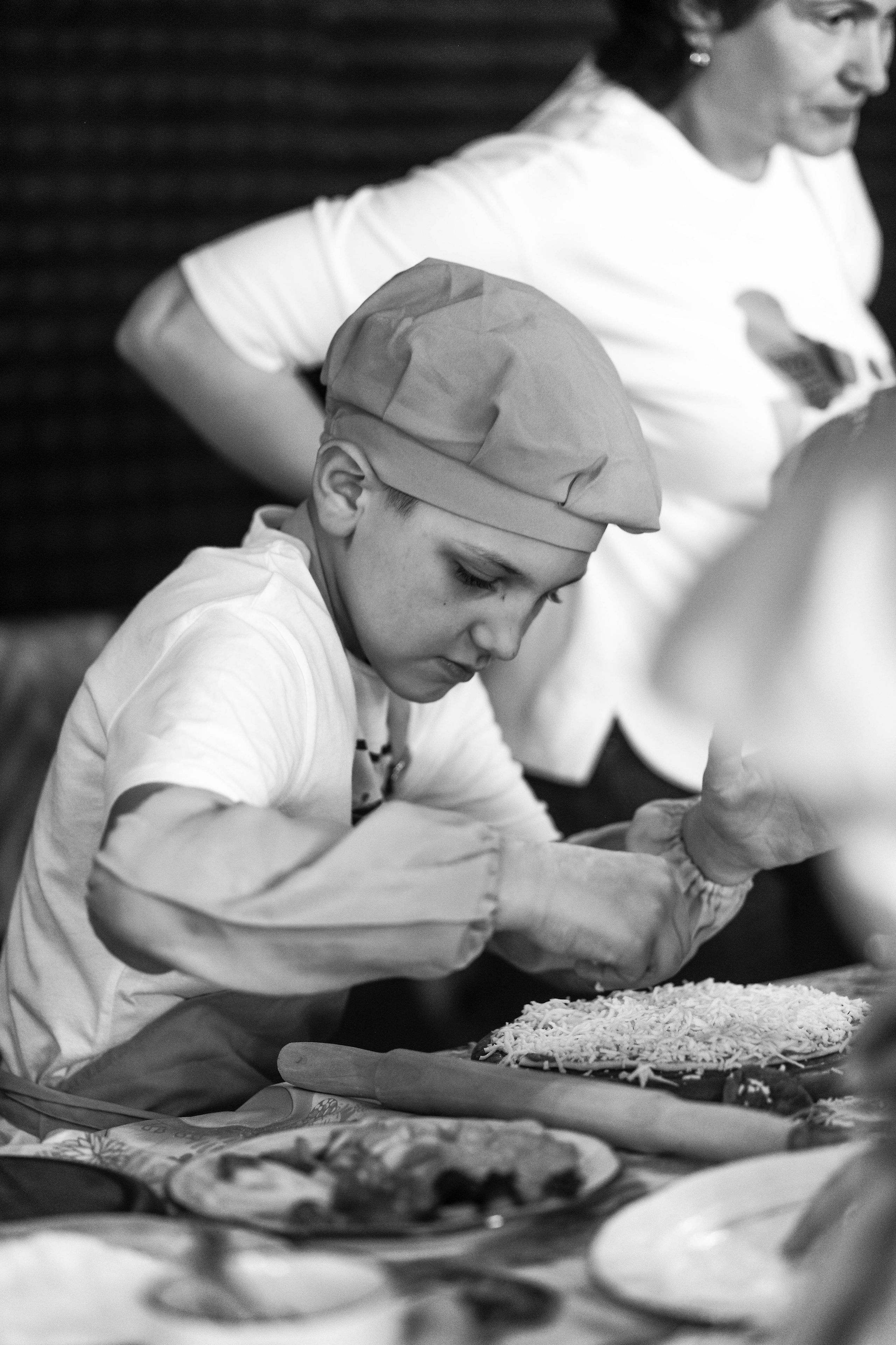 Мастер-класс по приготовлению пиццы. Фотограф — художник в Москве Васильева Юлия