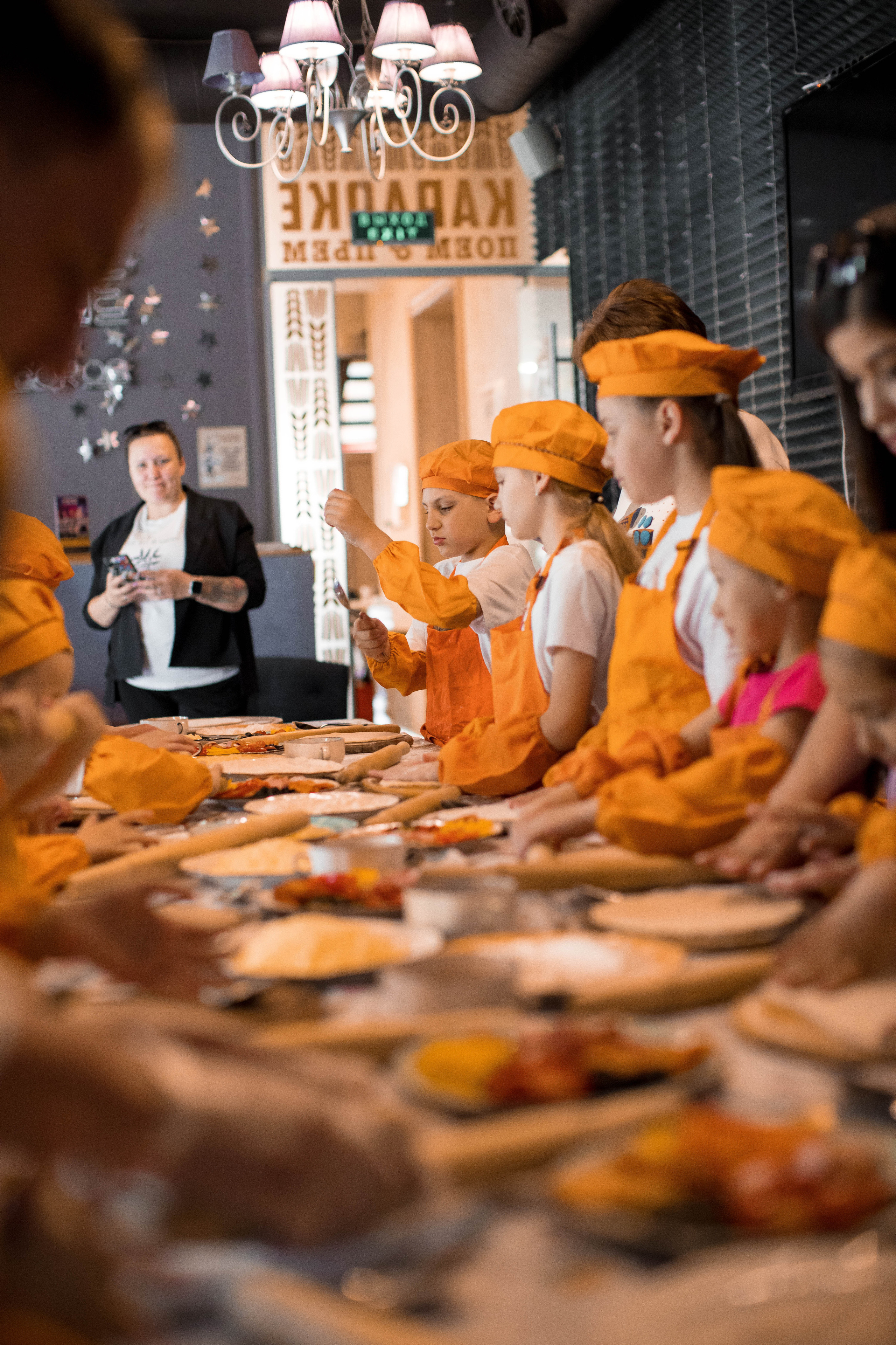 Мастер-класс по приготовлению пиццы. Фотограф — художник в Москве Васильева Юлия