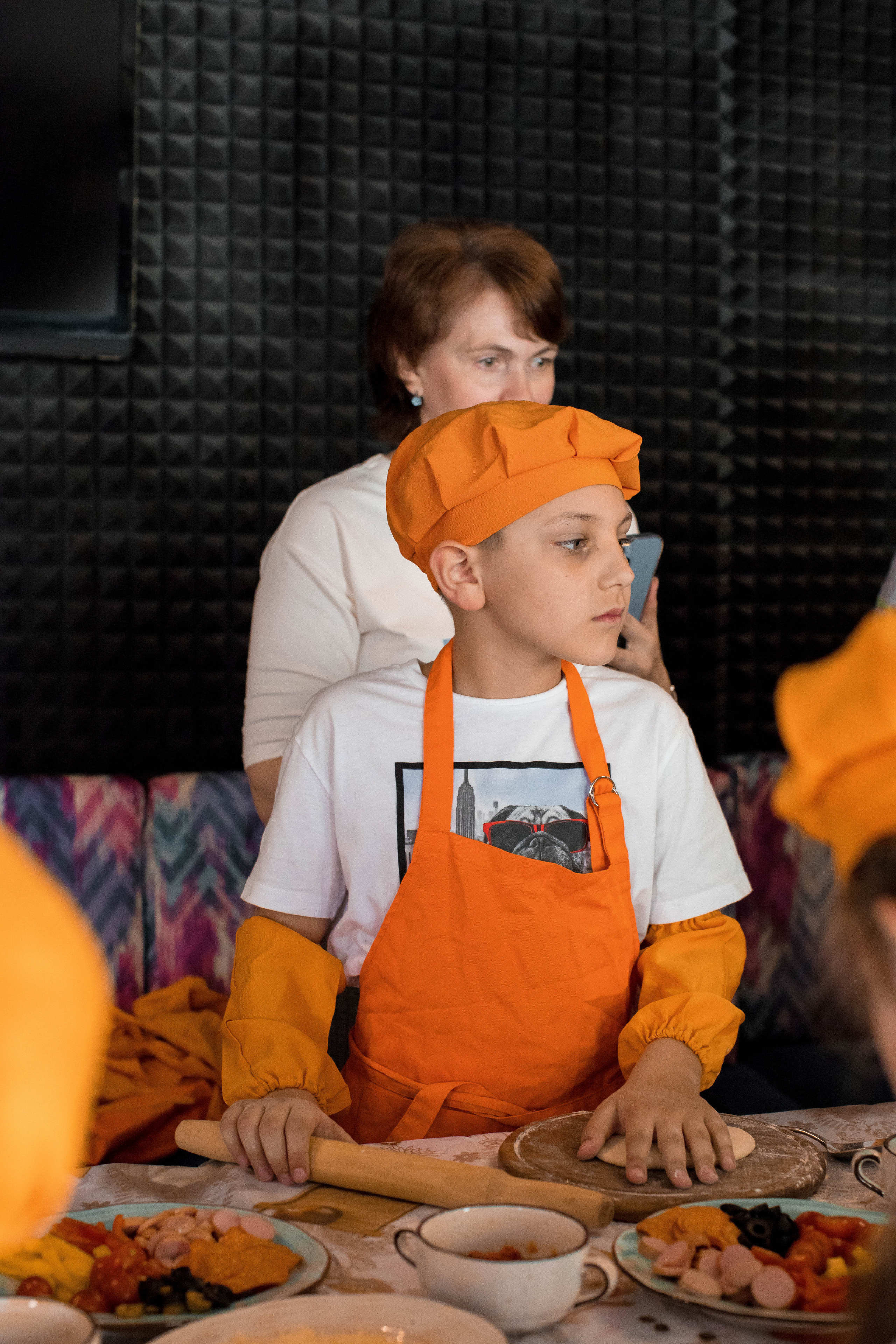 Мастер-класс по приготовлению пиццы. Фотограф — художник в Москве Васильева Юлия