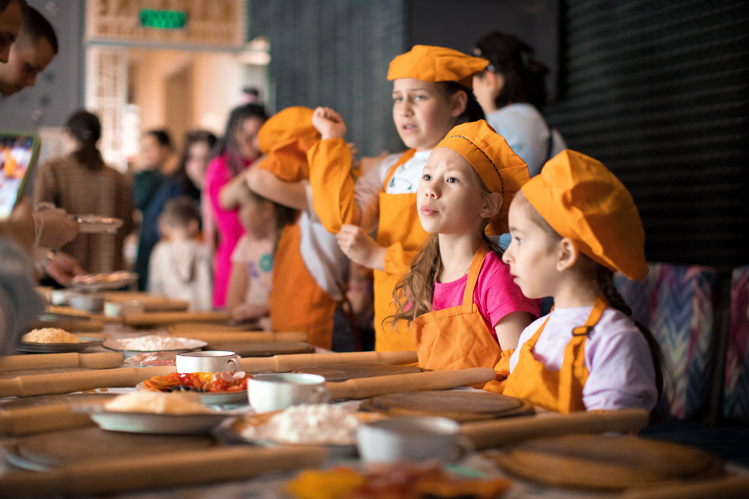 Мастер-класс по приготовлению пиццы. Фотограф — художник в Москве Васильева Юлия