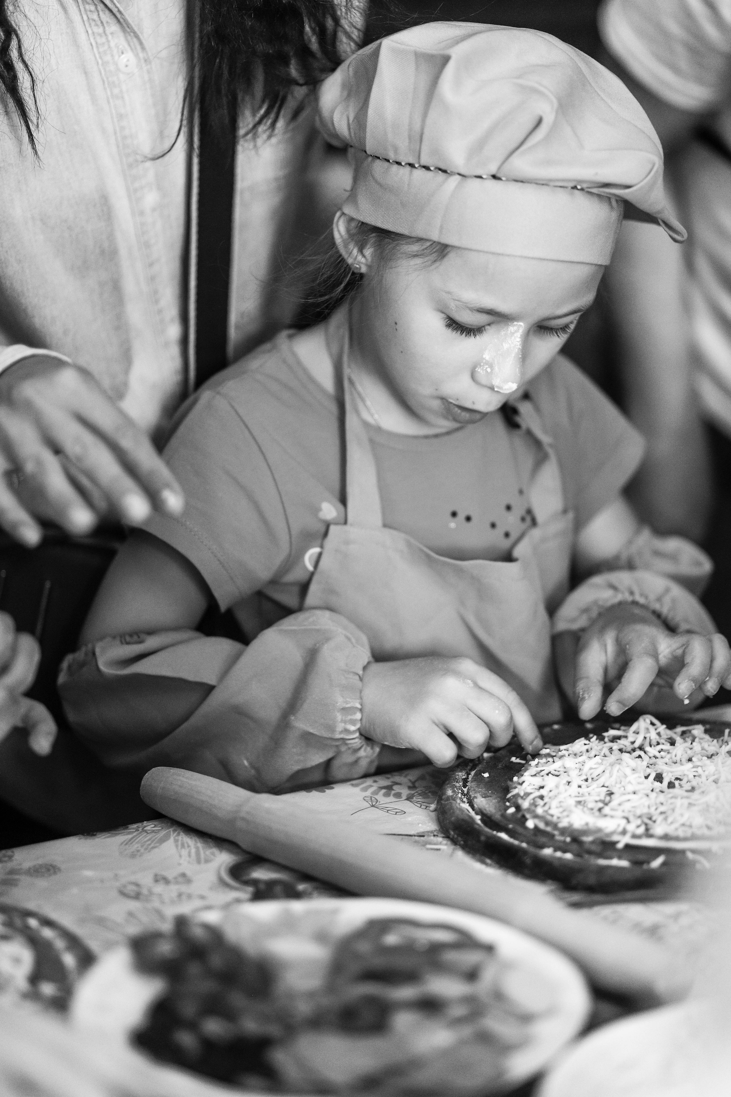 Мастер-класс по приготовлению пиццы. Фотограф — художник в Москве Васильева Юлия