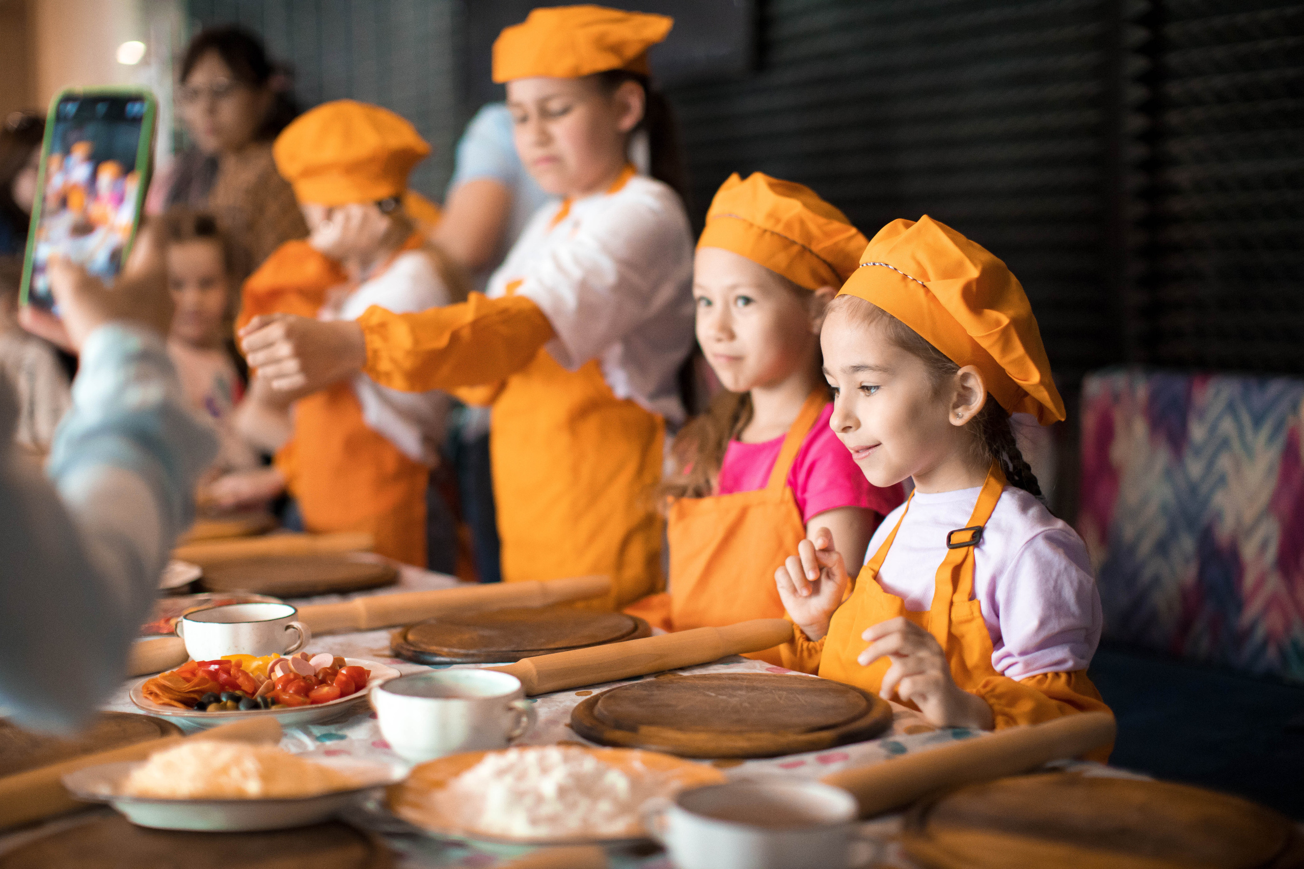 Мастер-класс по приготовлению пиццы. Фотограф — художник в Москве Васильева Юлия