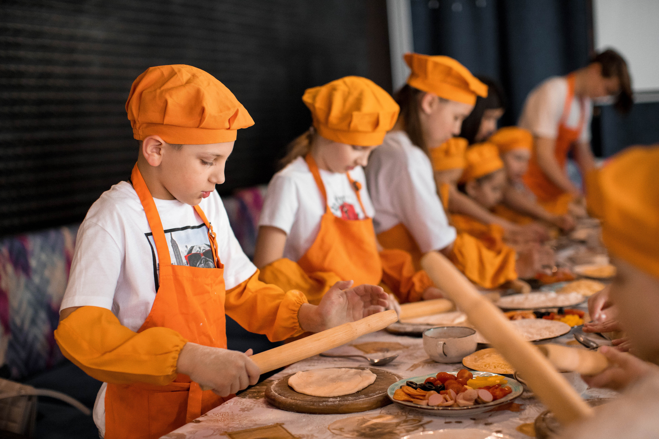 Мастер-класс по приготовлению пиццы. Фотограф — художник в Москве Васильева Юлия