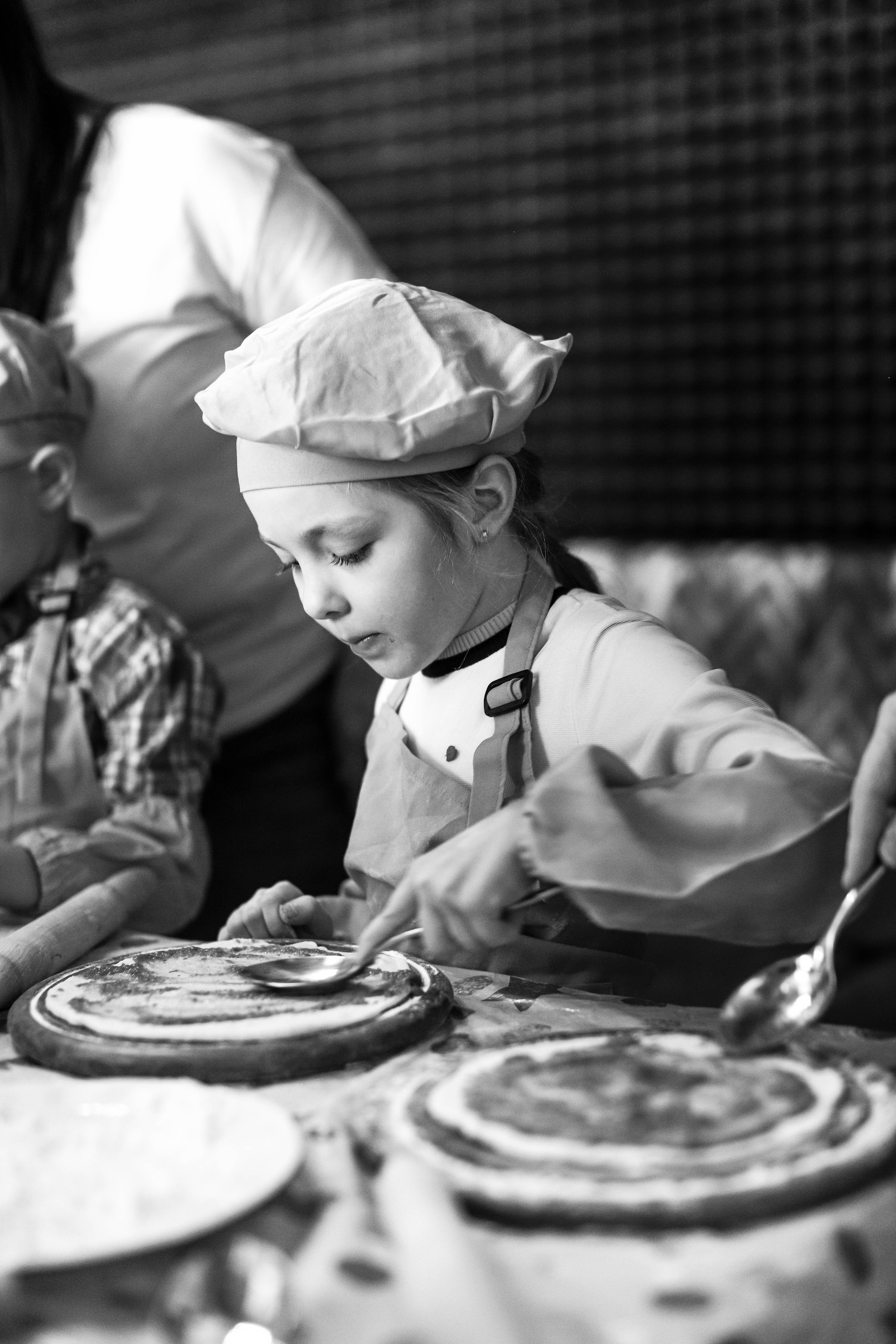 Мастер-класс по приготовлению пиццы. Фотограф — художник в Москве Васильева Юлия