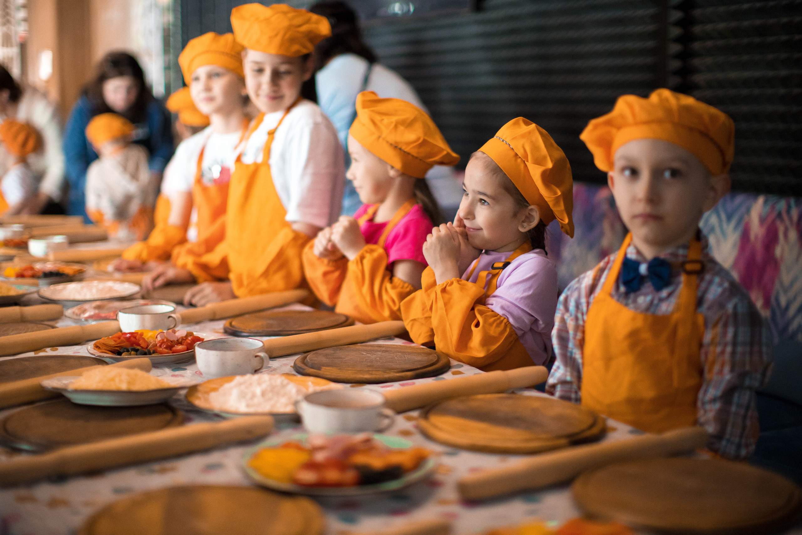 Мастер-класс по приготовлению пиццы. Фотограф — художник в Москве Васильева Юлия
