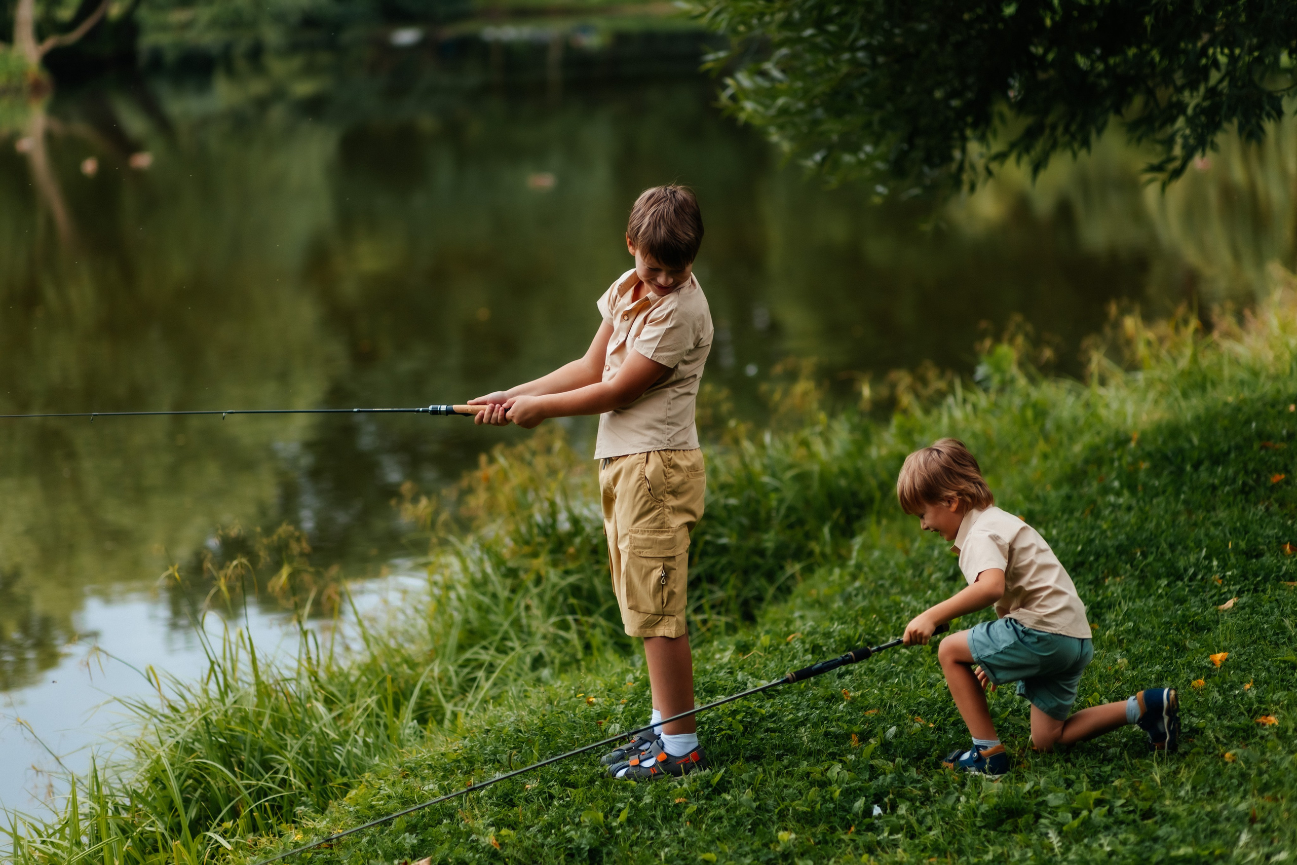 Детская фотосессия в парке