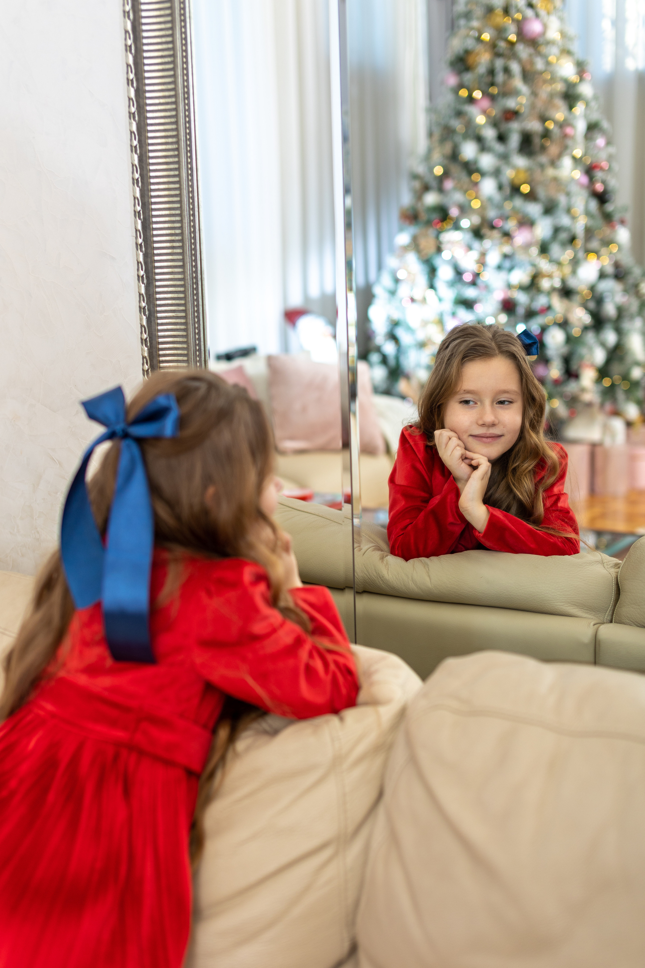 Домашняя новогодняя фотосессия. Фотограф в Оренбурге. Профессиональный фотограф