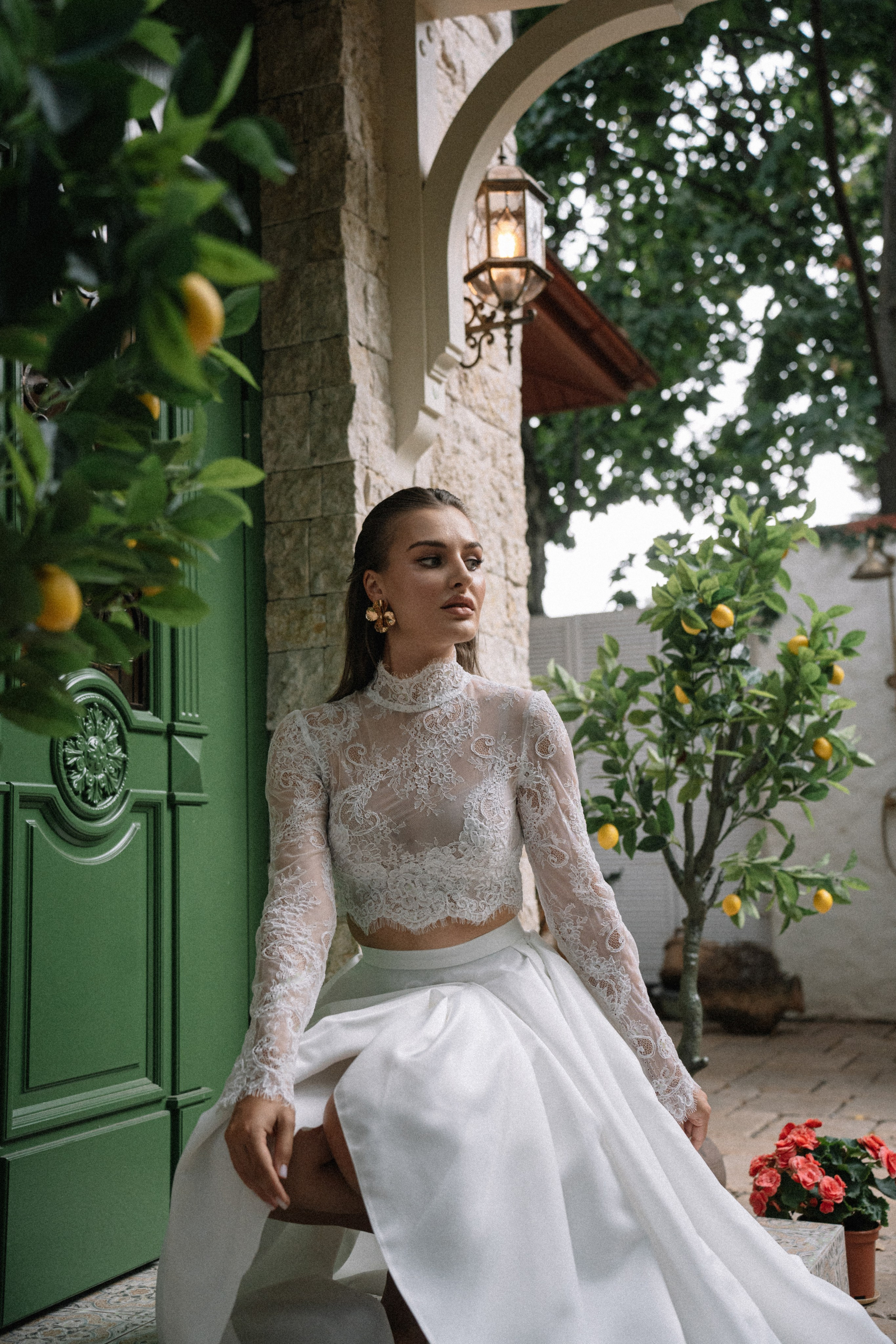 Свадебная фотосессия на вилле VILLA ROSSA