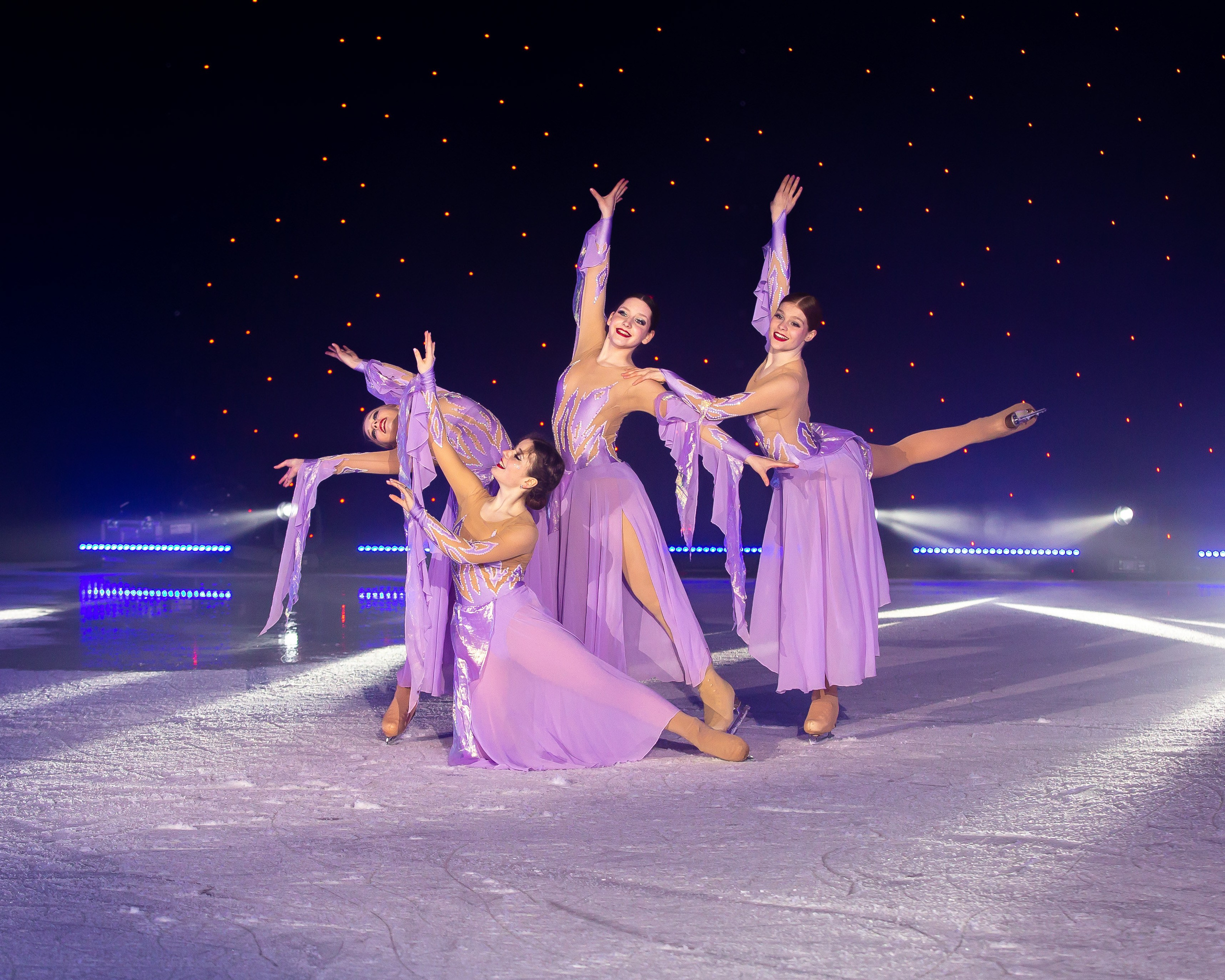 Отчетный концерт. Театр на льду АЛЕКО. Репортажный фотограф в Москве