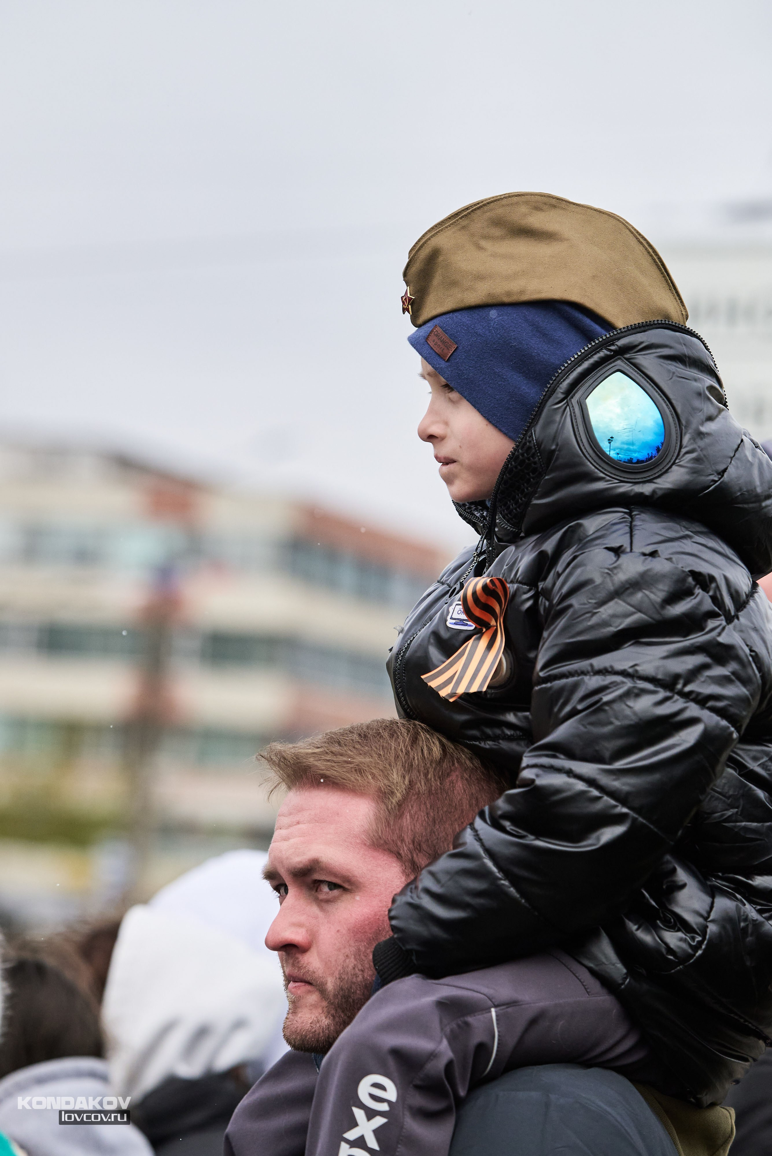 Парад в честь празднования День Победы 9 мая 2024 года в городе Иваново