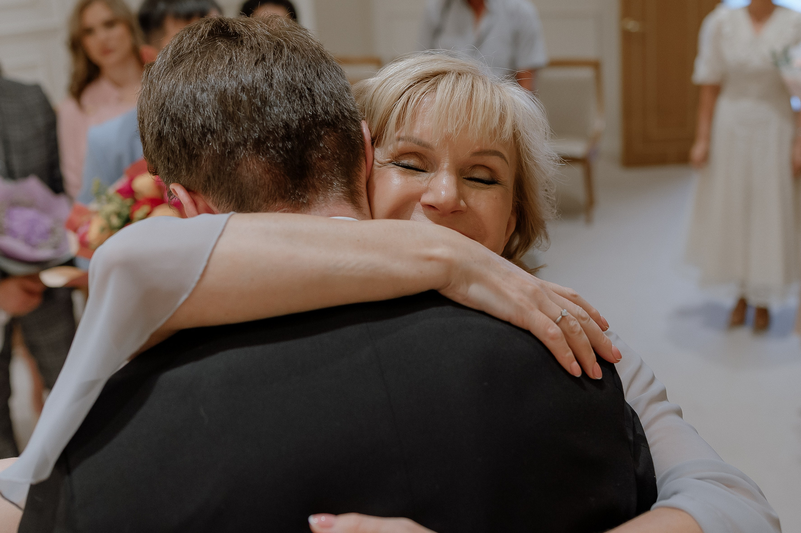 Поздравление гостей на свадьбе в загсе Крокус сити