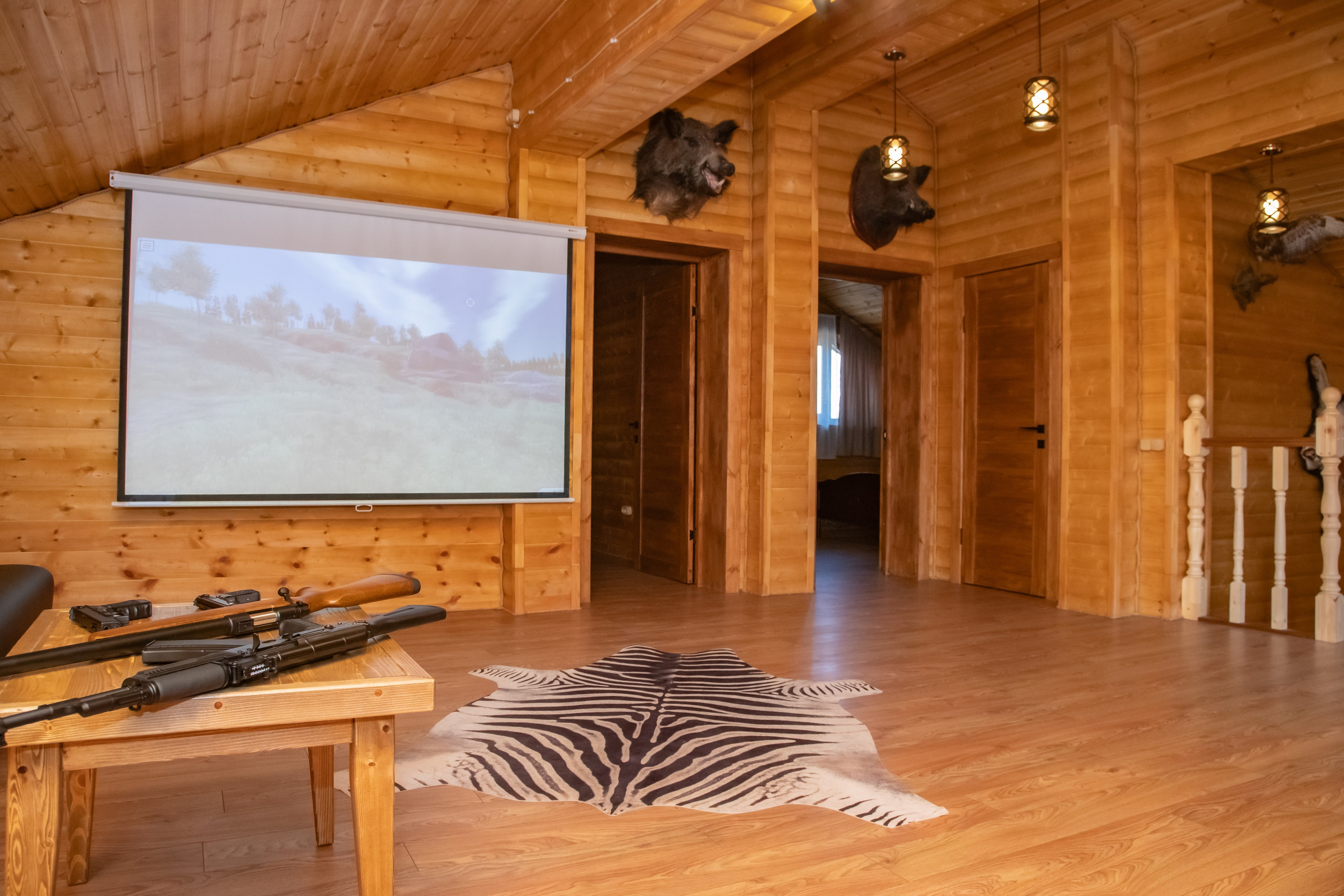 Дом «Охотничий». Банный комплекс «С легким паром»