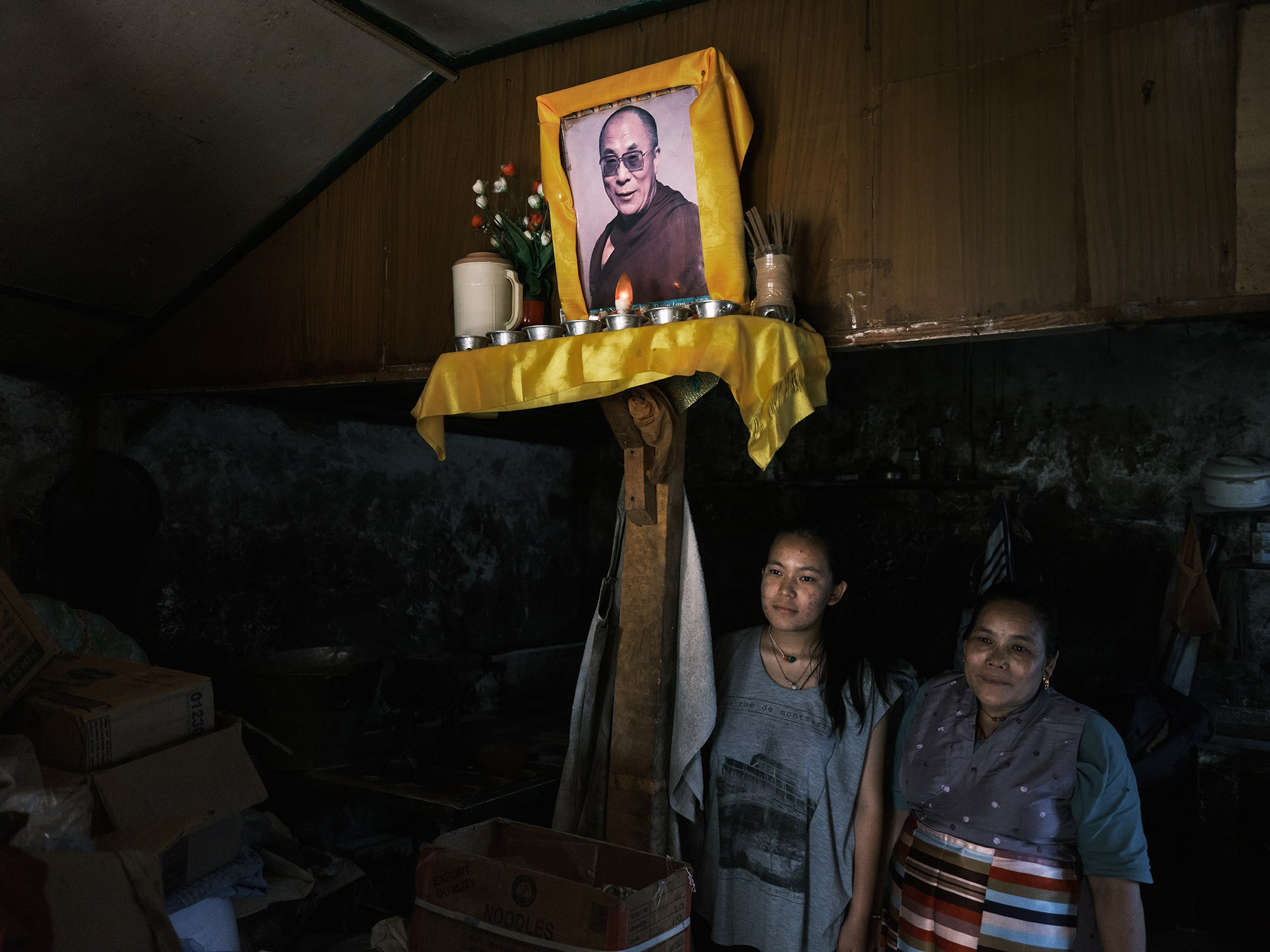 Tibetans in India. Documentary and art photographer Alexey Terentyev