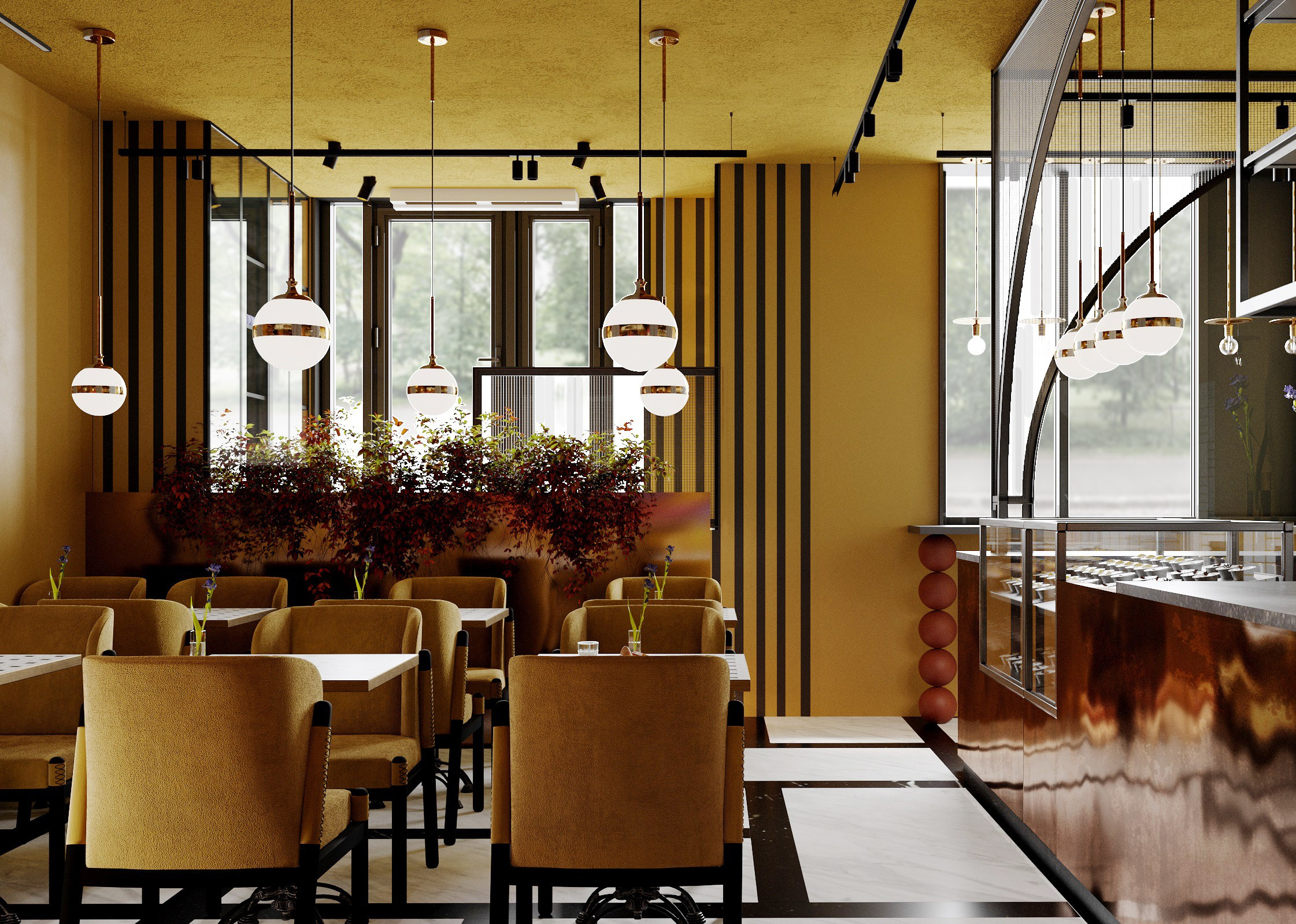 JUGGLING CAFE. Дизайн интерьеров в Санкт-Петербурге, Москве. Черемных Валентина