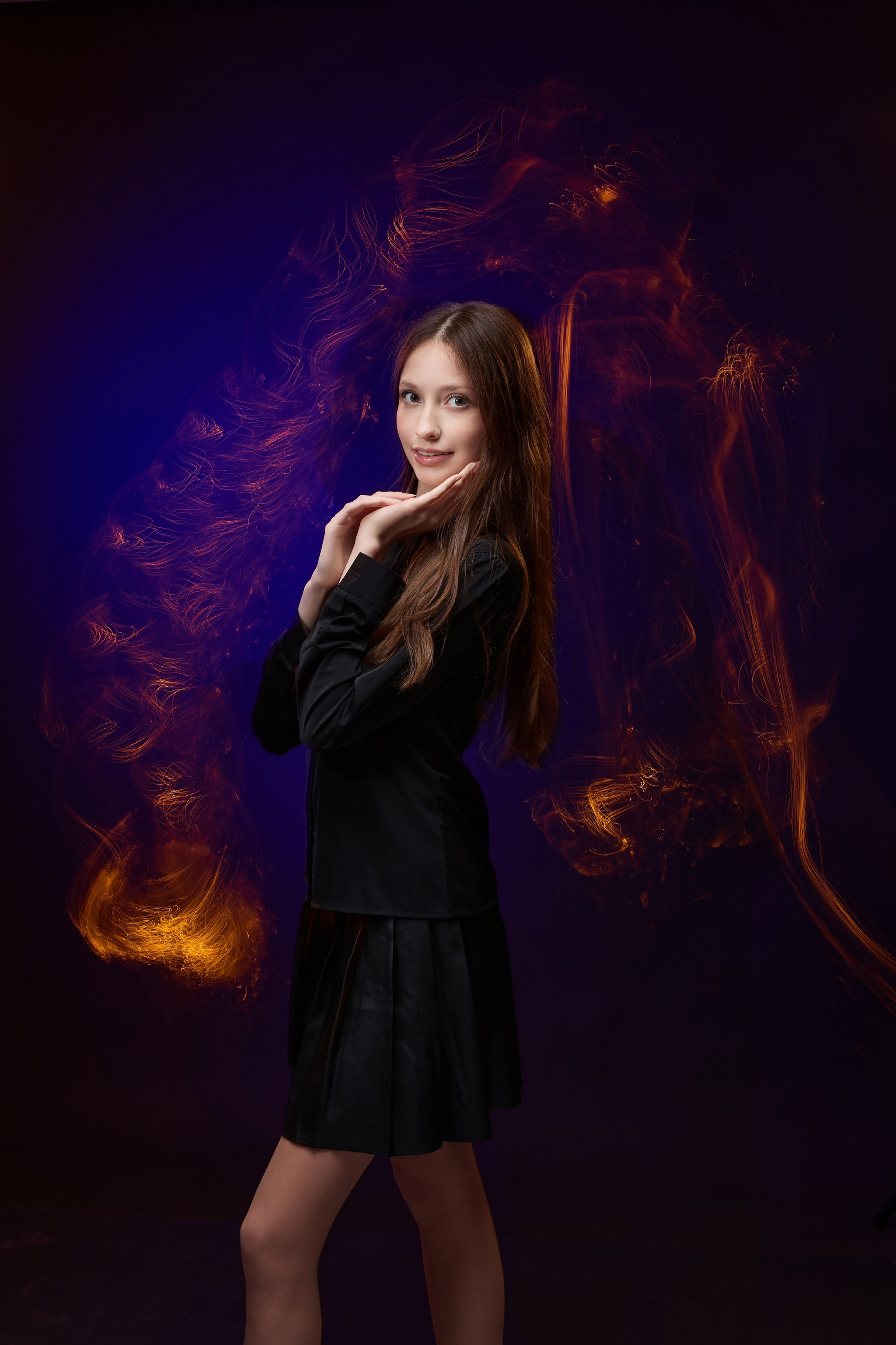 Съемка Freezelight. Школьная фотостудия «Like Moment» в Строгино