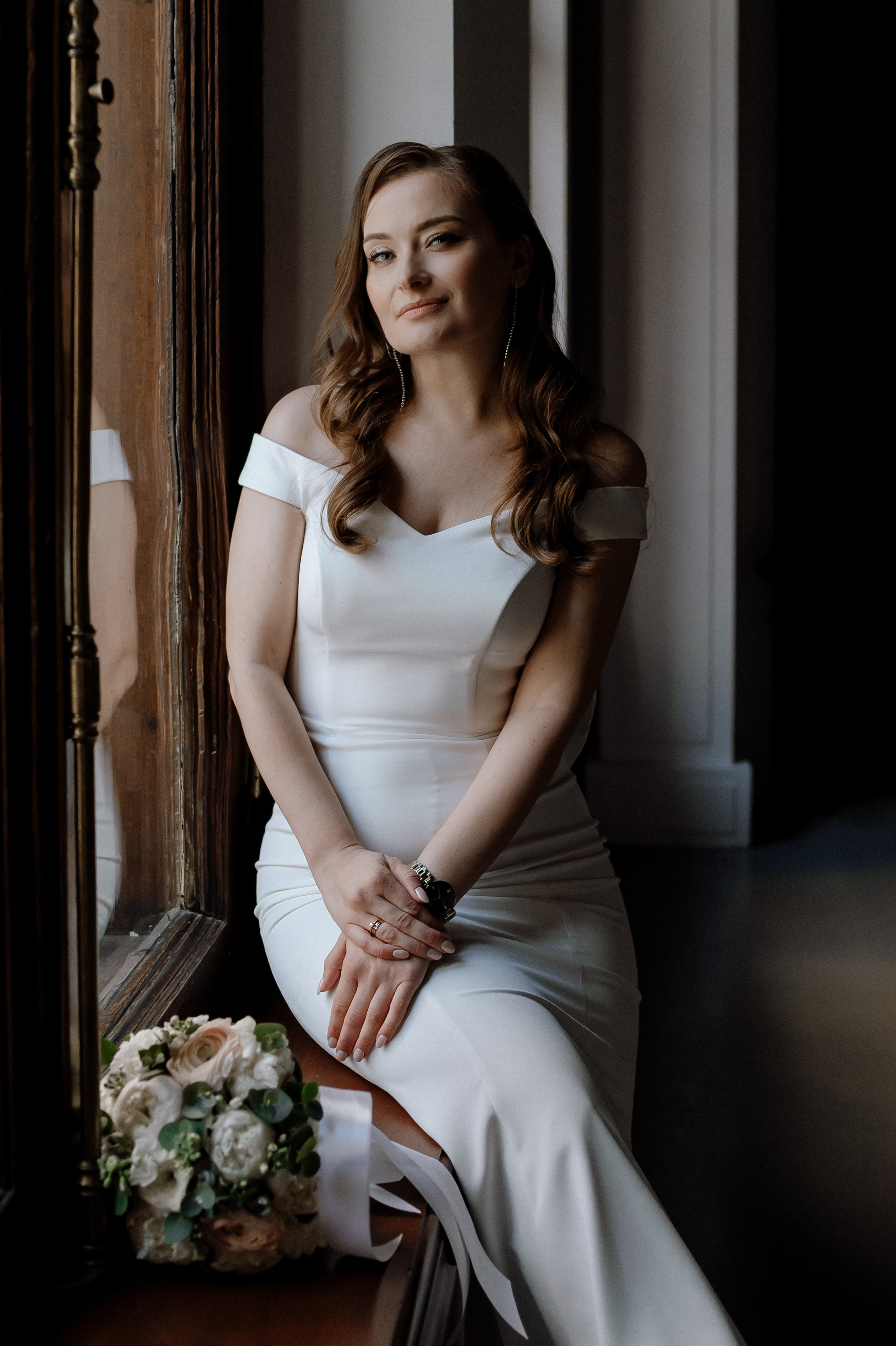 Портрет невесты после росписи в Особняке Спиридонова