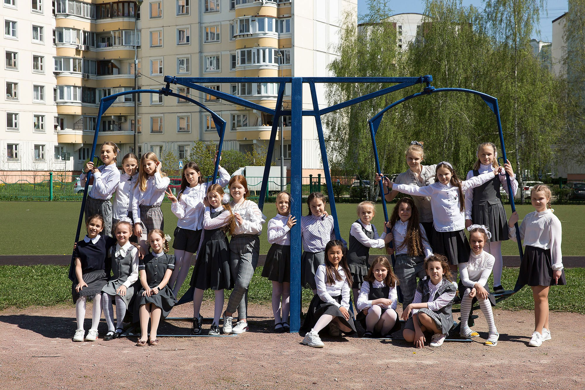 Школьная съемка. Фотограф в Москве Валерий Боцман