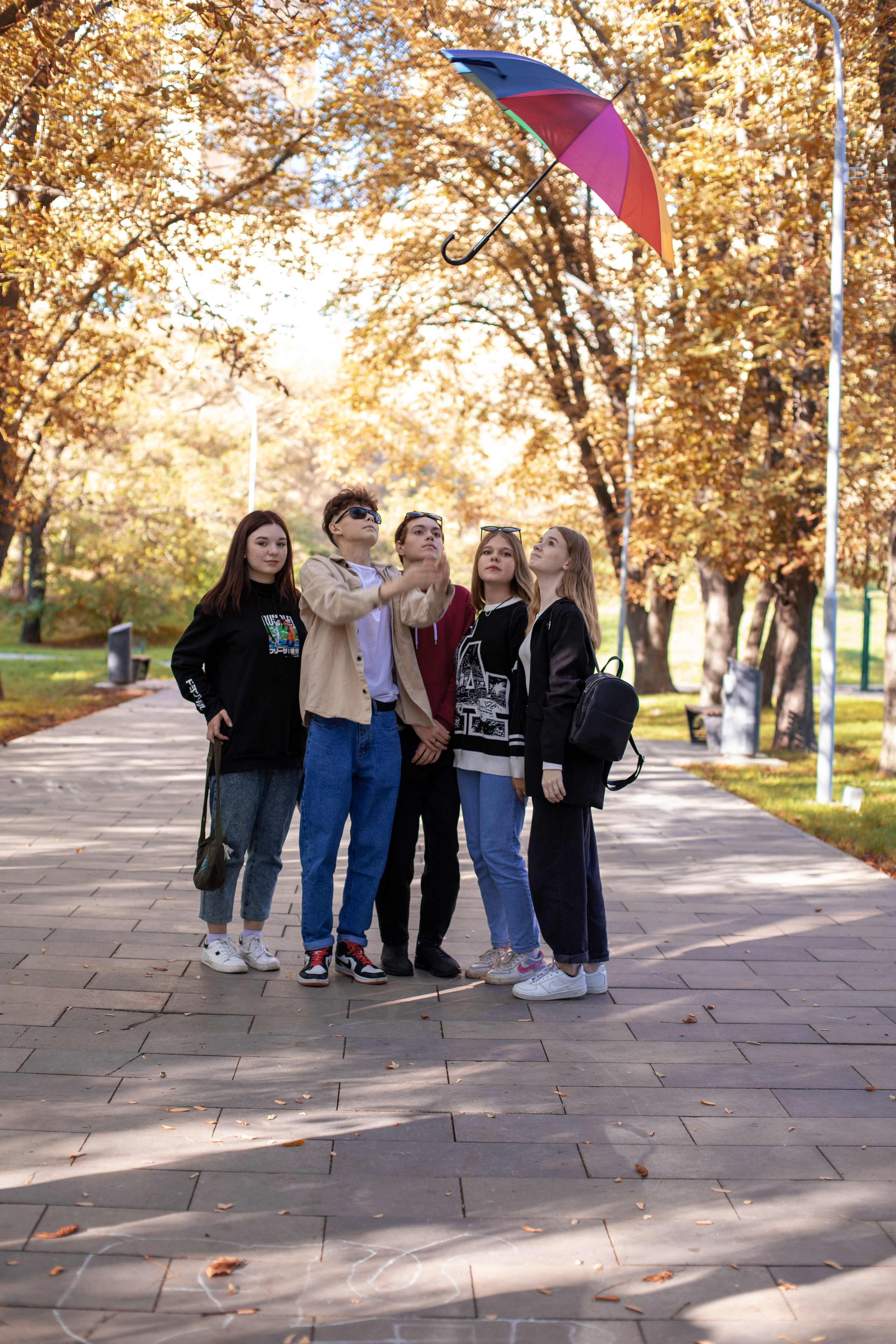Пример уличной фотосессии 9 класс 34 школы г. Таганрога. Выпускные альбомы в Таганроге и Ростовской Области