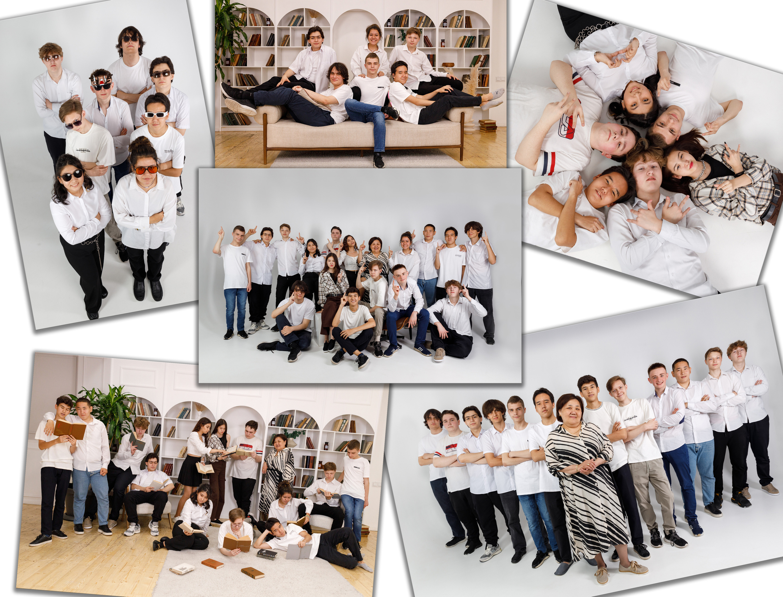 Школьные фотокниги. Семейный и детский фотограф в Алматы Юлия Бельфер