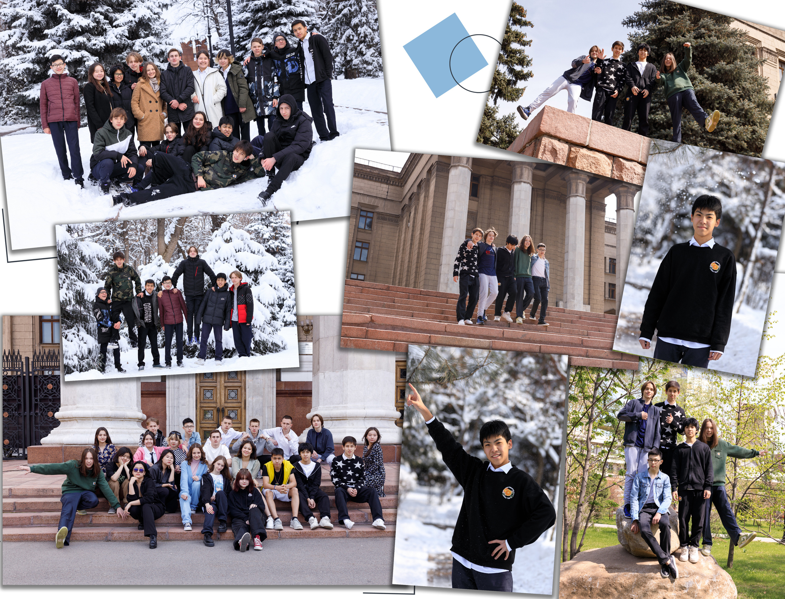 Школьные фотокниги. Семейный и детский фотограф в Алматы Юлия Бельфер