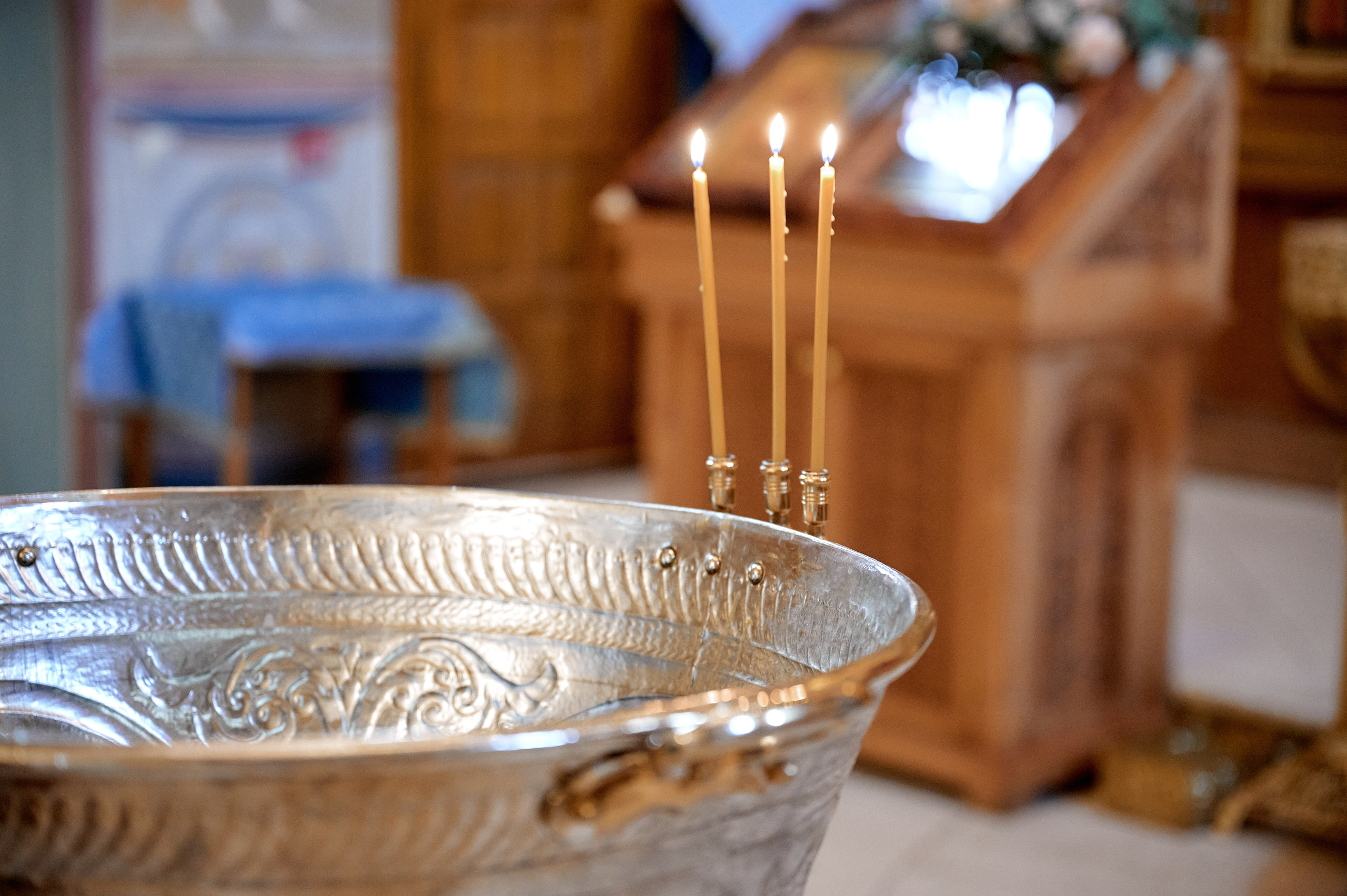 Крещение. Симонов Алексей