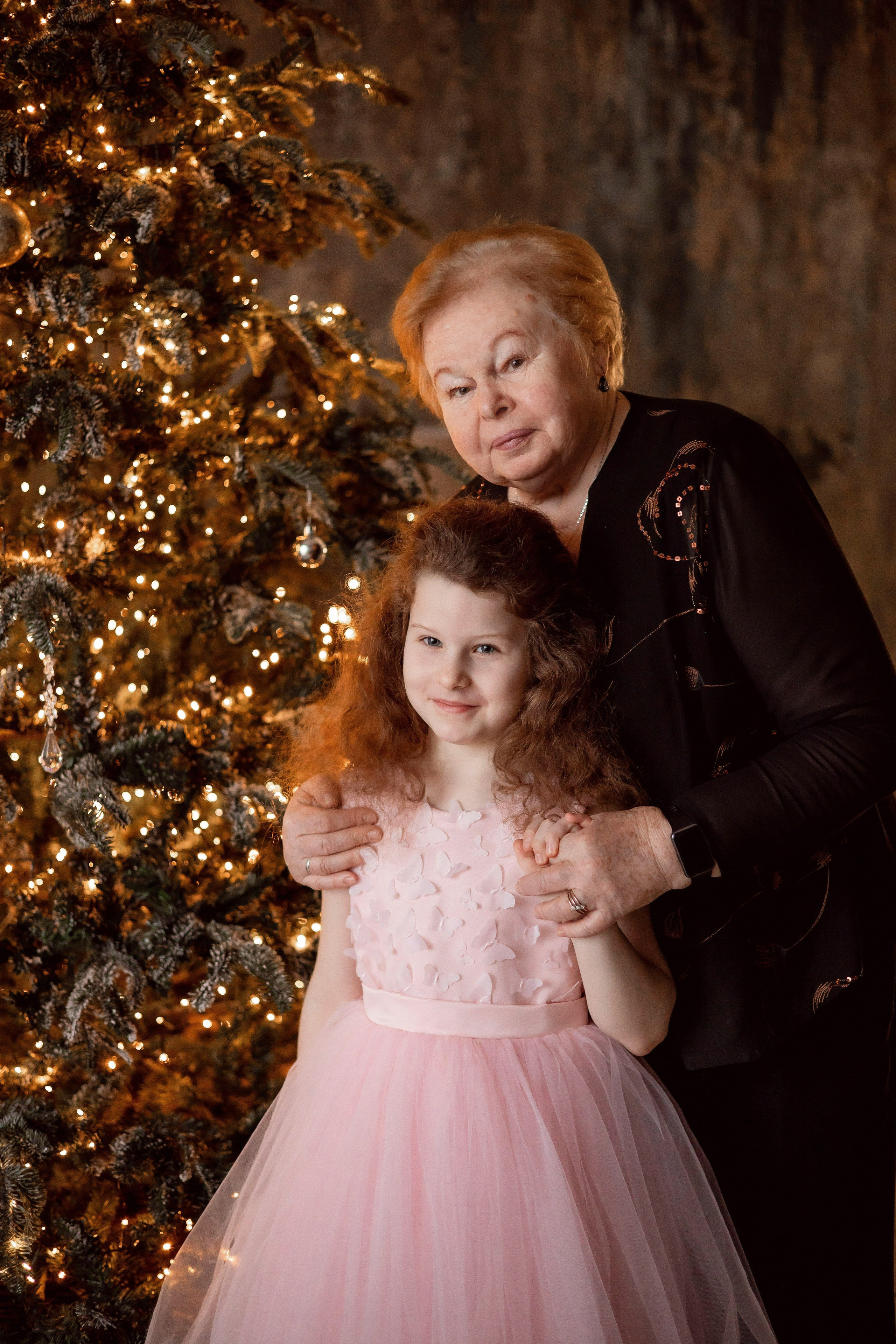 бабушка и внучка фотосессия