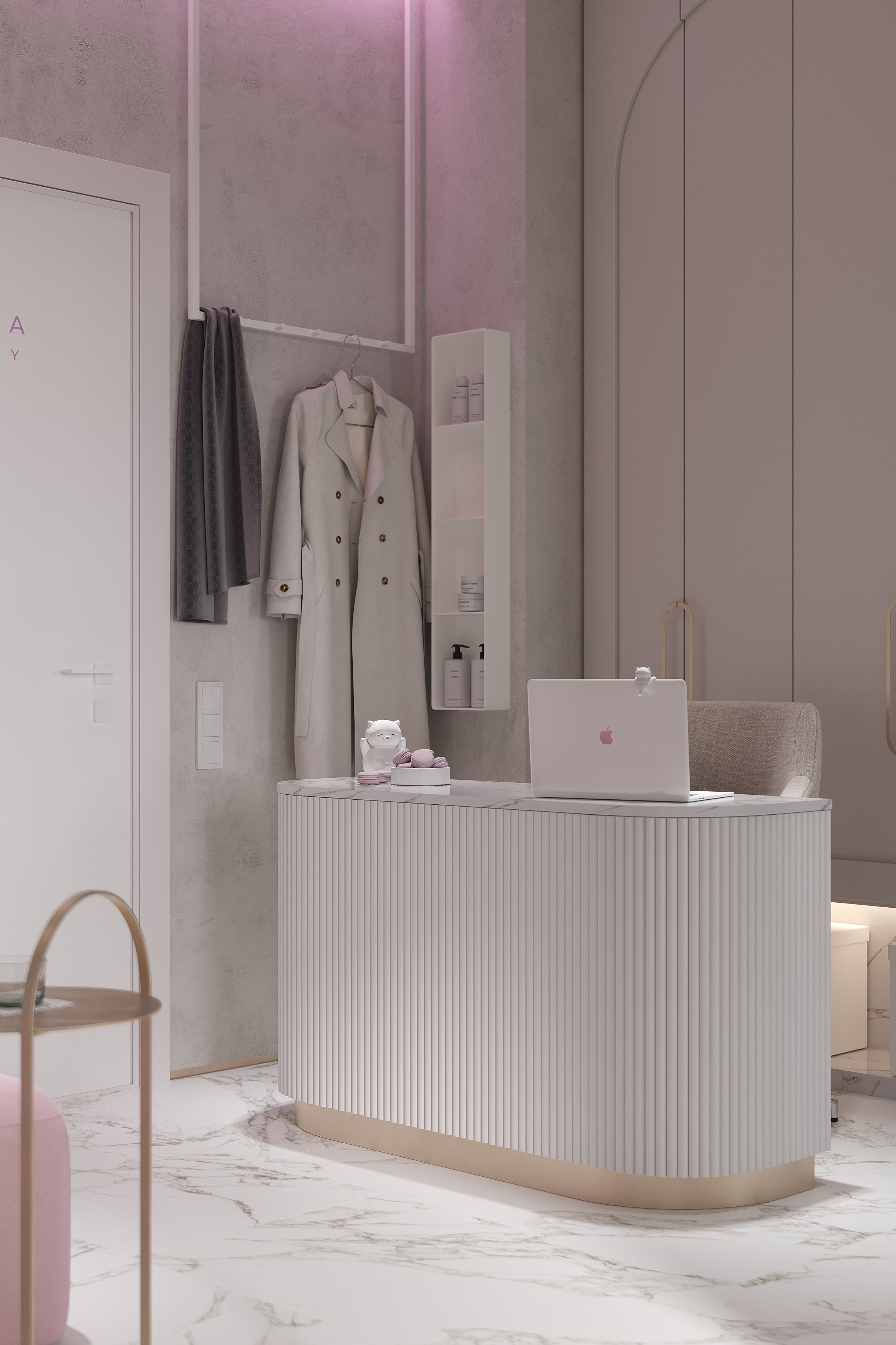 Lapka Beauty. Студия дизайна интерьера mono moon в Москве