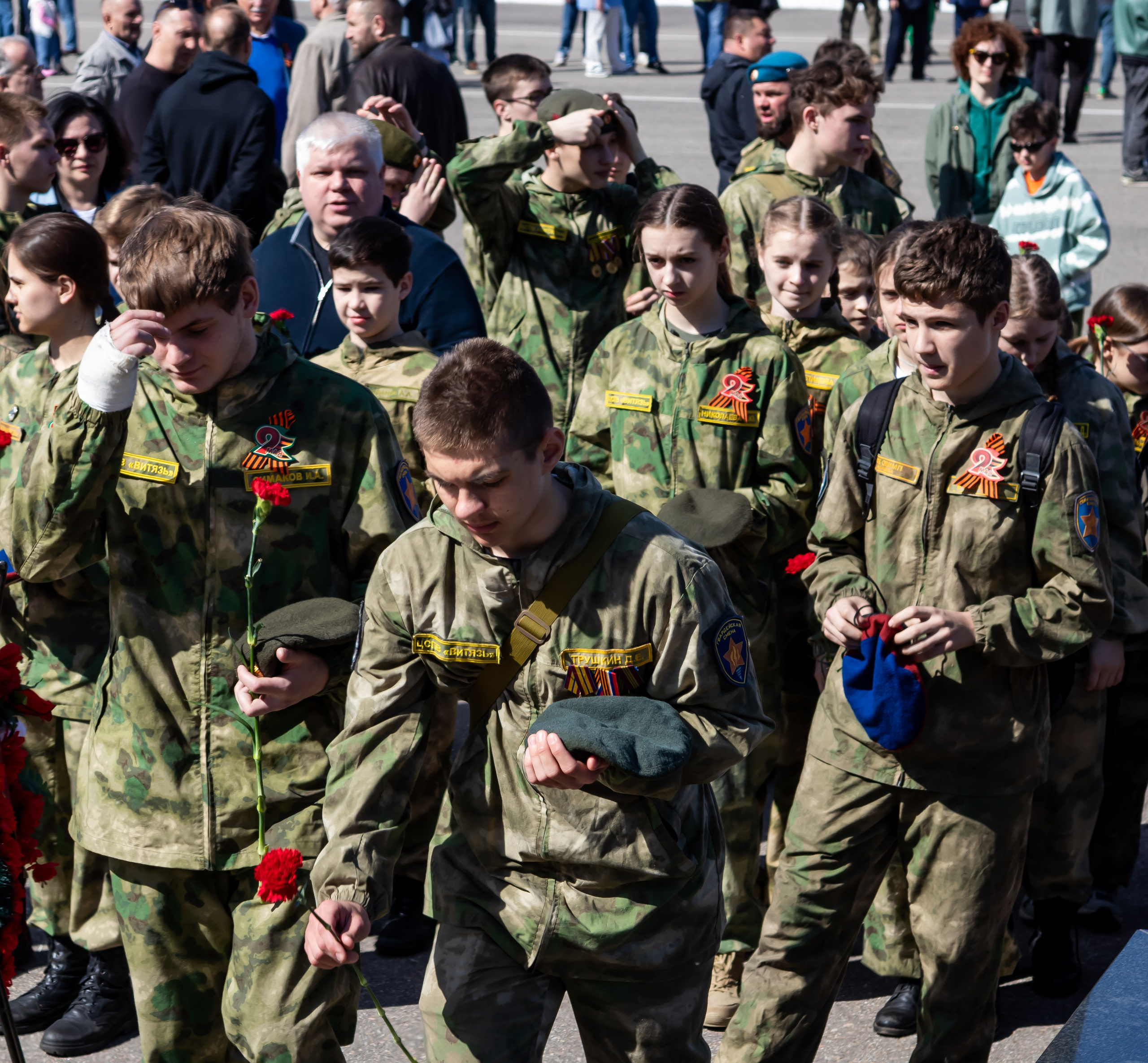 Сирень Победы Всероссийская Патриотическая акция, посвящённая дню Победы  Дивизия Дзержинского Балашиха торжественная часть