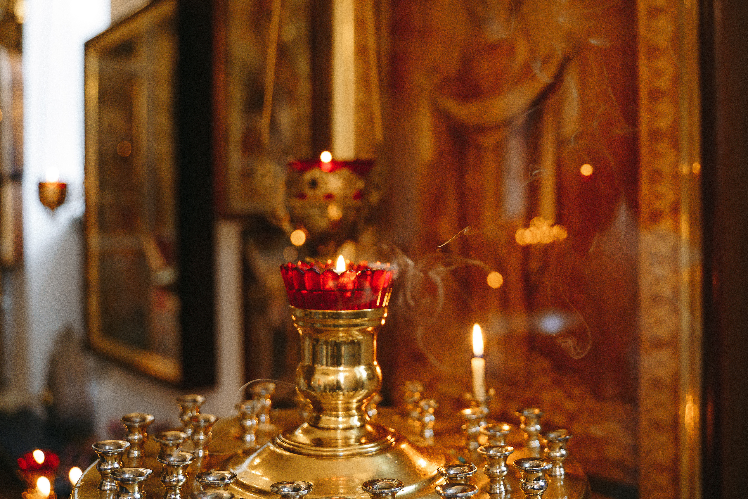 Фотограф на крещение в Храме Великомученика Димитрия Солунского