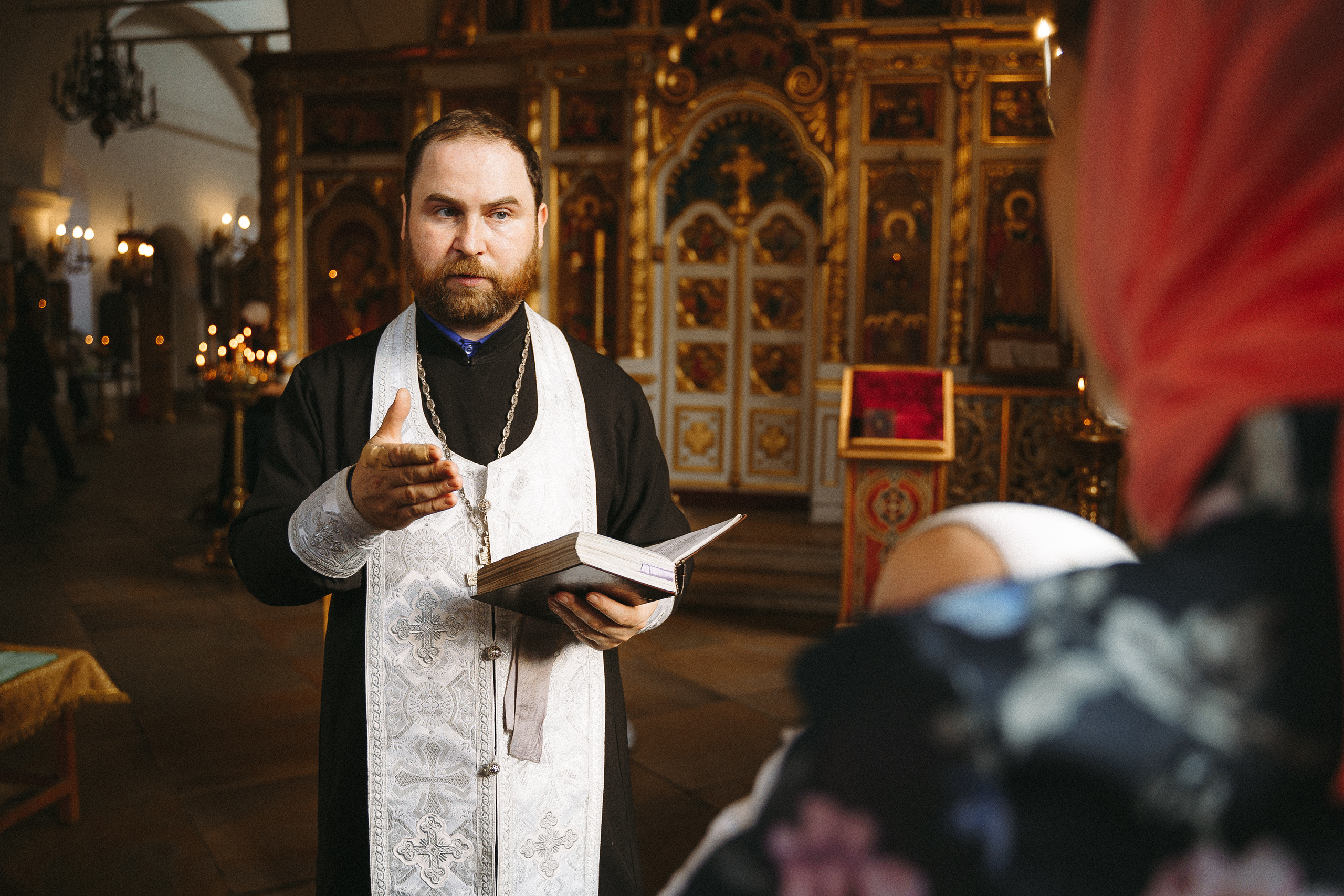Фотограф на крещение в Храме Великомученика Димитрия Солунского