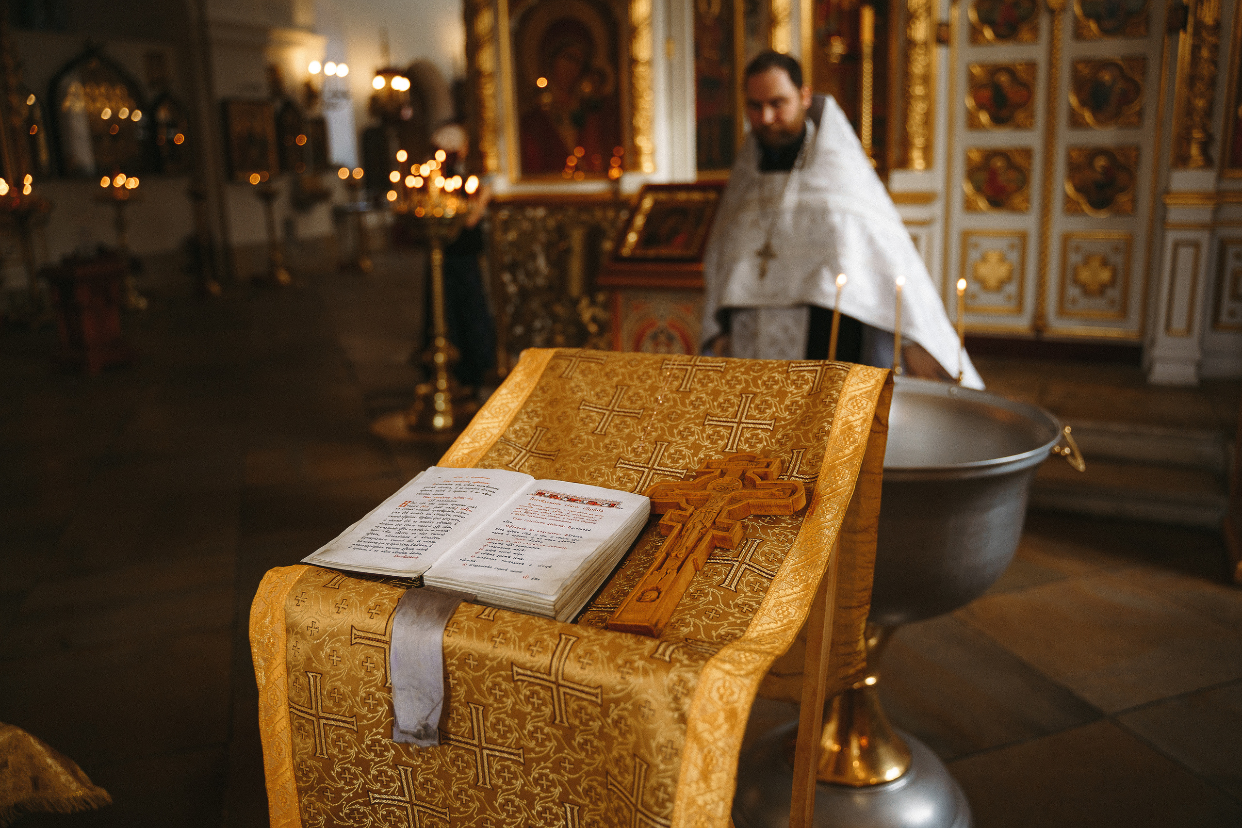 Фотограф на крещение в Храме Великомученика Димитрия Солунского