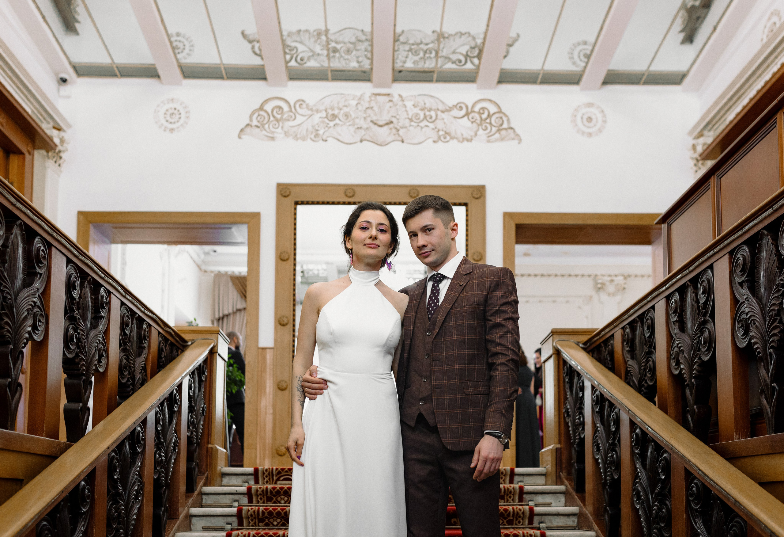 Свадебная фотосъёмка. Грибоедовский ЗАГС, МГУ. Портретный и семейный фотограф в Москве Мария Рослякова
