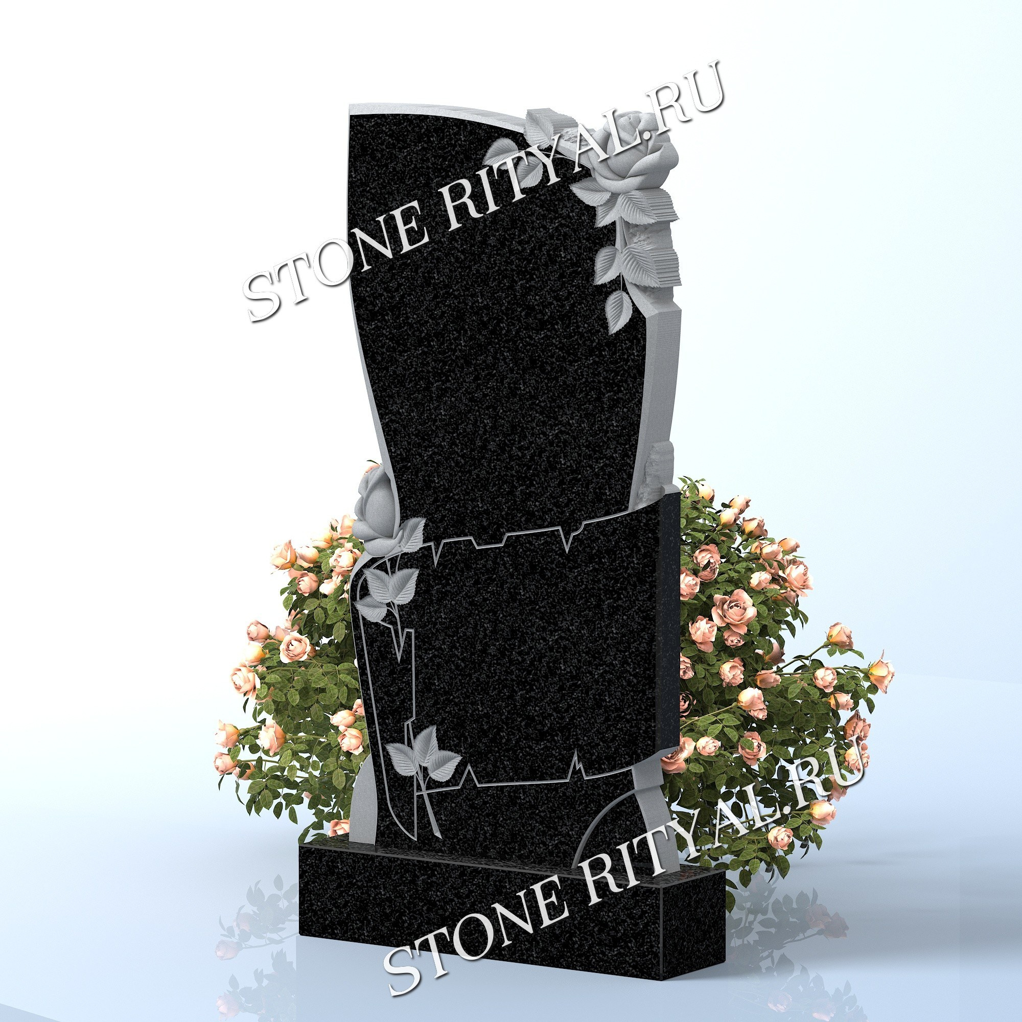 Вертикальные памятники фигурные. Изготовление и установка памятников в Москве и МО