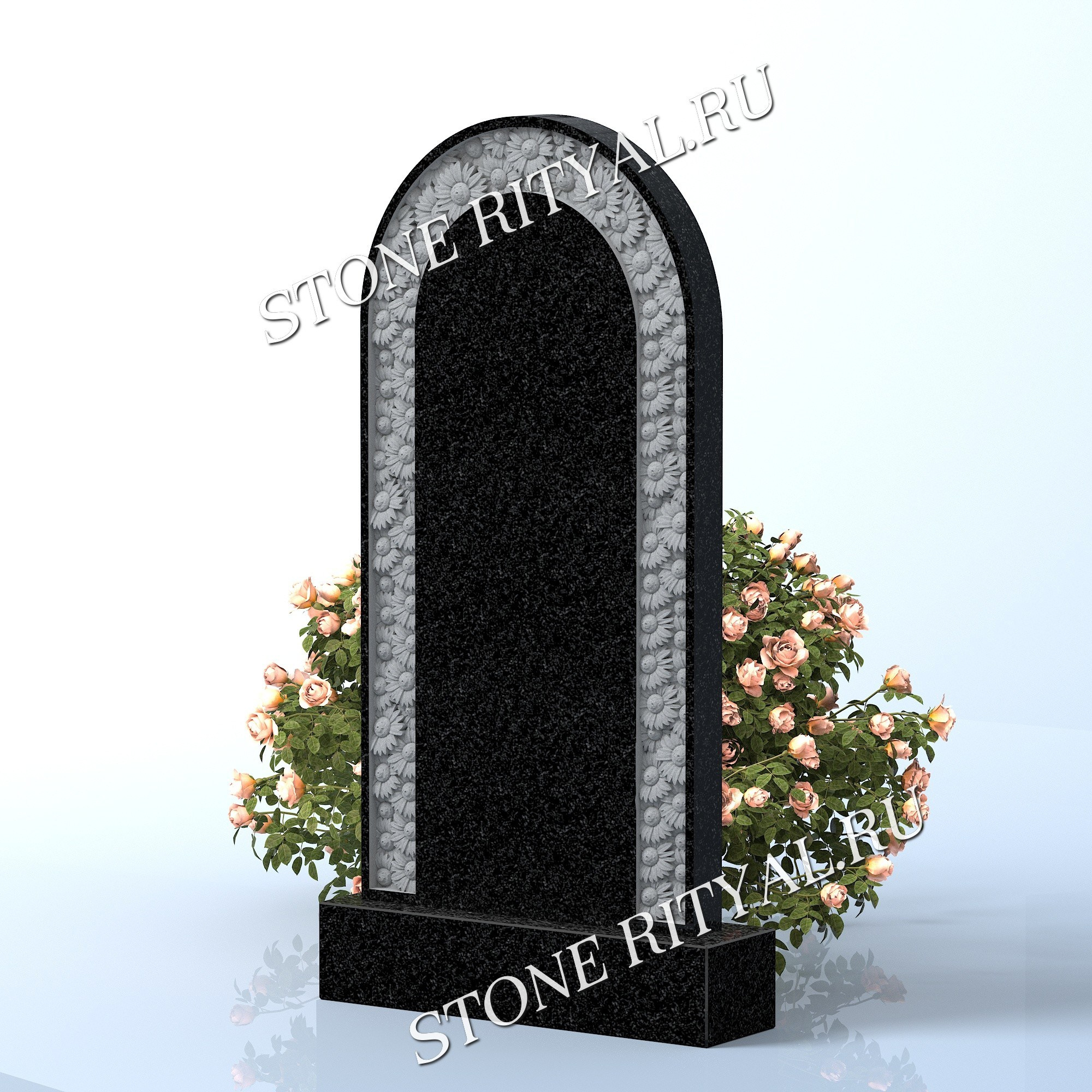 Вертикальные памятники фигурные. Изготовление и установка памятников в Москве и МО