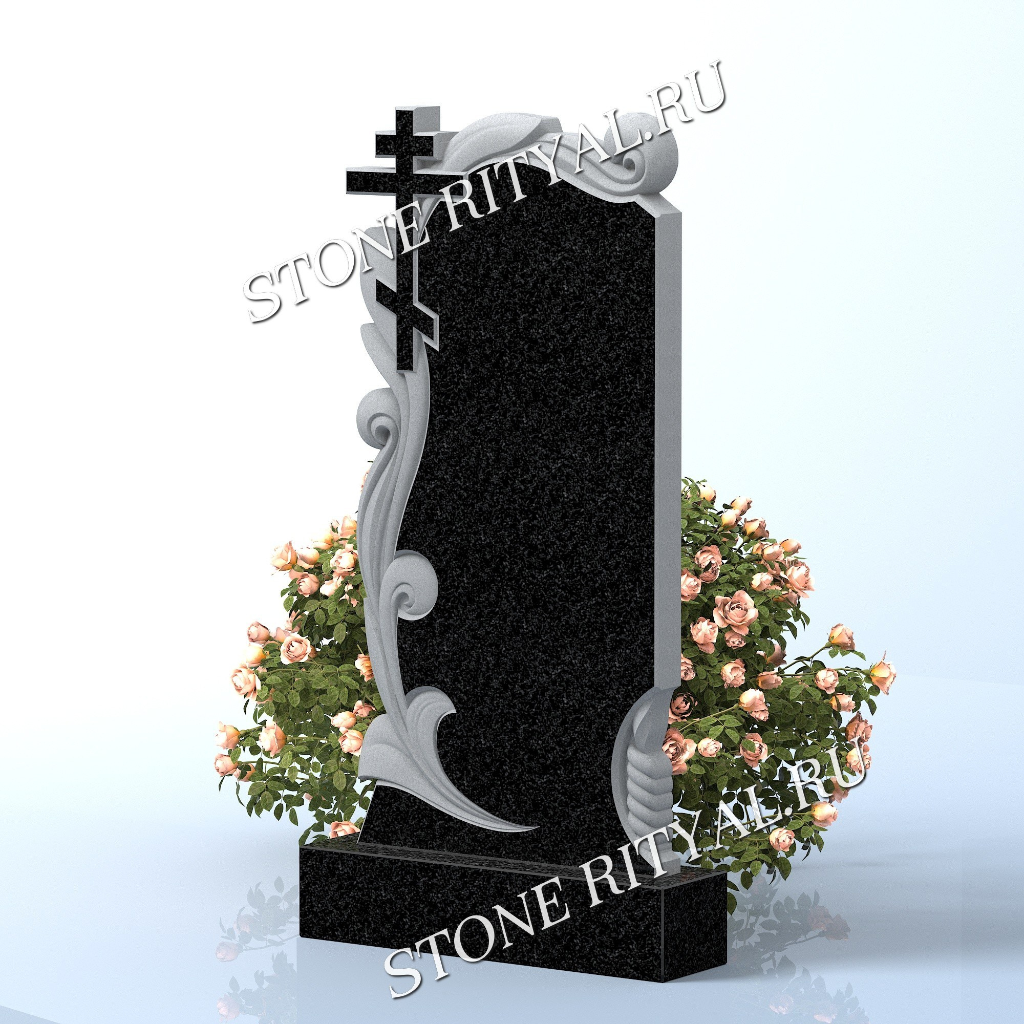 Вертикальные памятники фигурные. Изготовление и установка памятников в Москве и МО