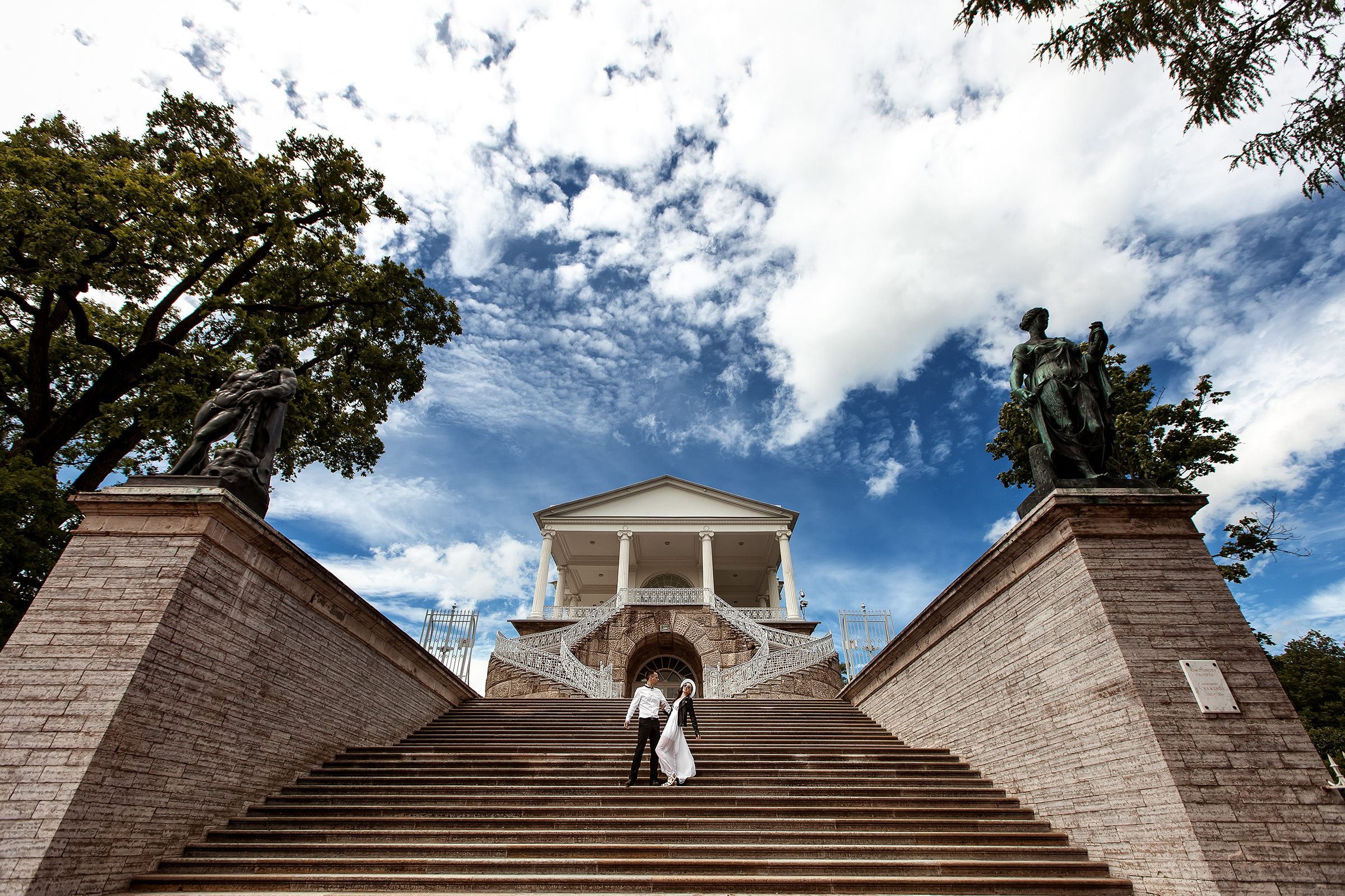 Свадьба Ильи и Наталии в Пушкине. Свадебный и семейный фотограф Алексей Аверин