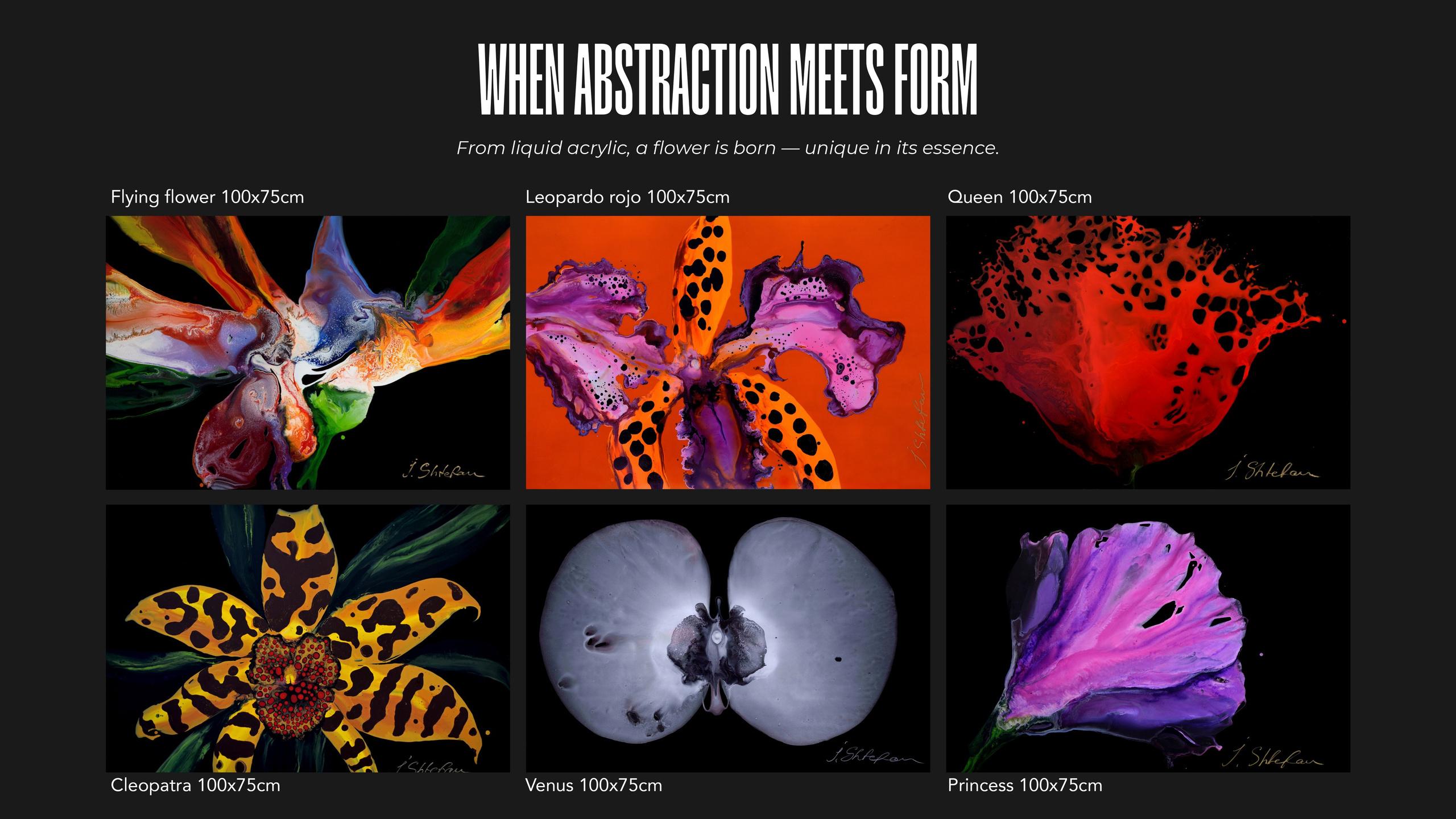 Colección Privada Flowers. Fotógrafo Aleksandr Rybintsev