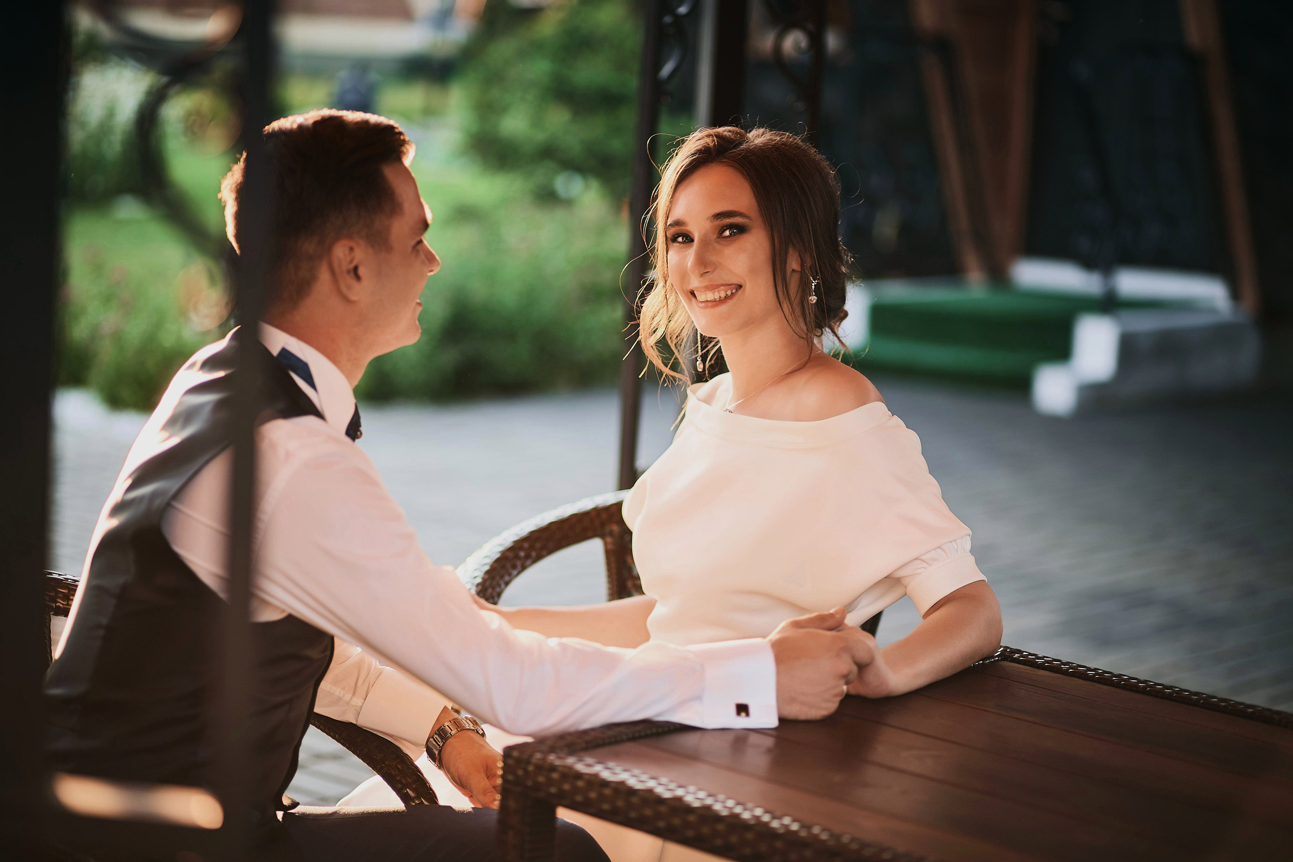 Свадебная Фотосессия Ирины и Сергея в загородном клюбе Лачи