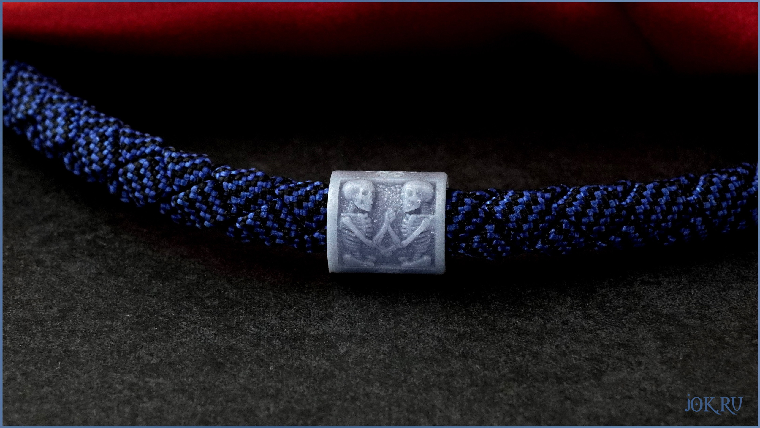 Бусина ЧИТИПАТИ для темляка, бронза, ручная работа, эксклюзивный шарм, украшение для аксессуаров