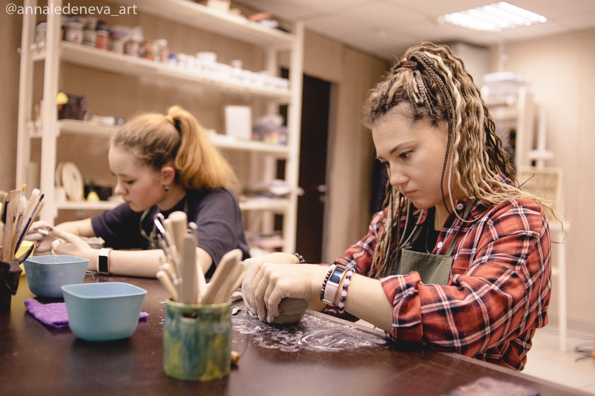 Мастер класс Я — ГЛИНА. Анна Леденева Фотограф