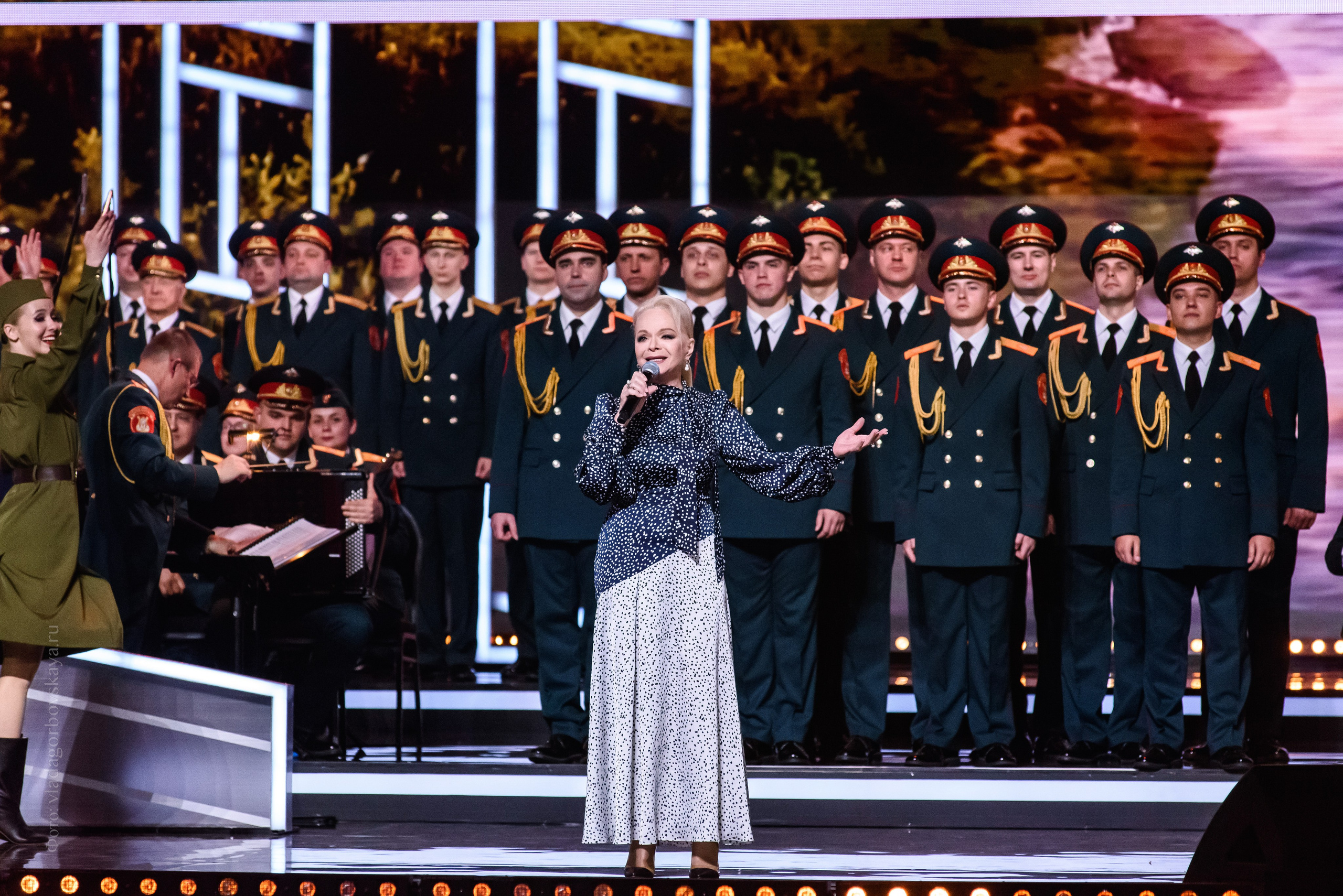 Концерт к 9 мая — Россия1. Бренд-фотограф для экспертов и блогеров в Москве Влада Горбовская